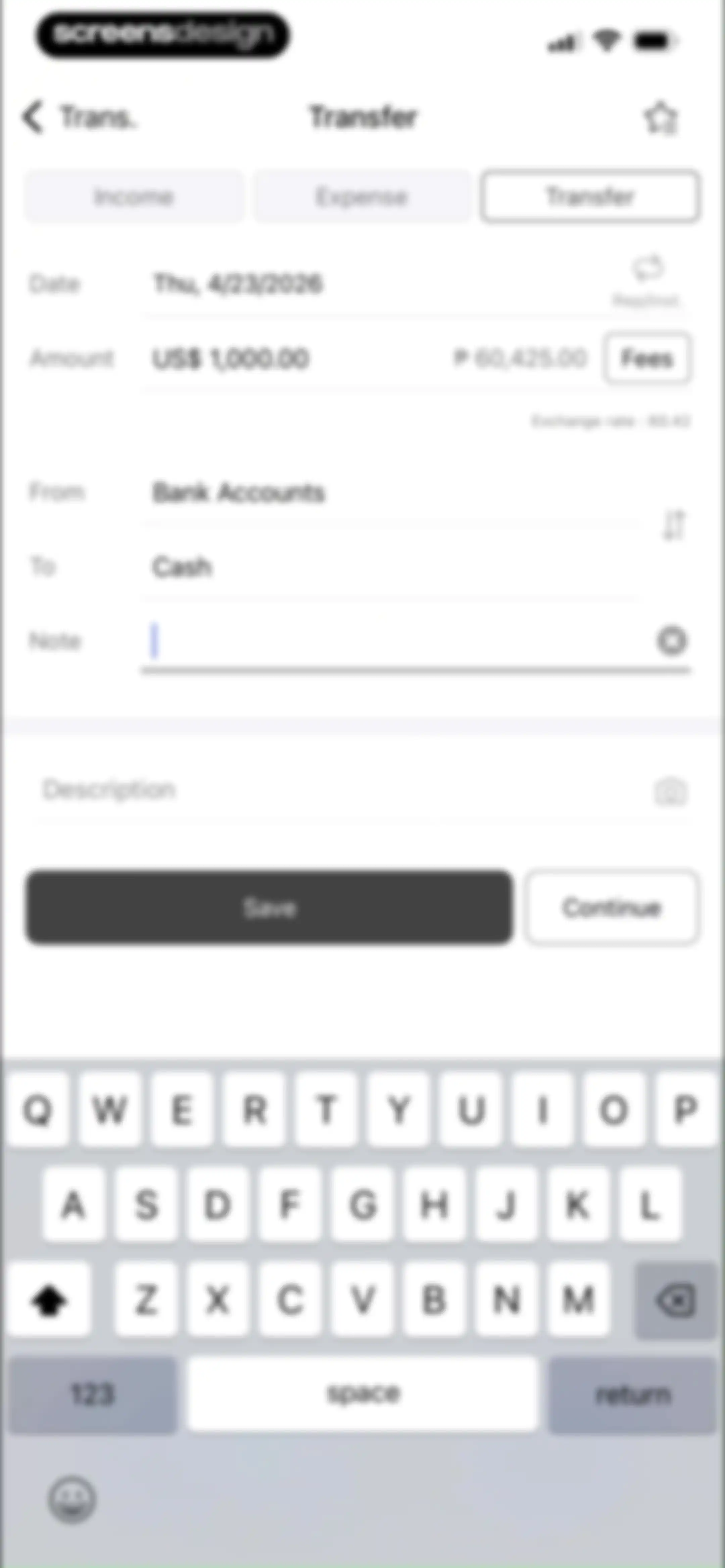 Money Manager Expense & Budget screen 20