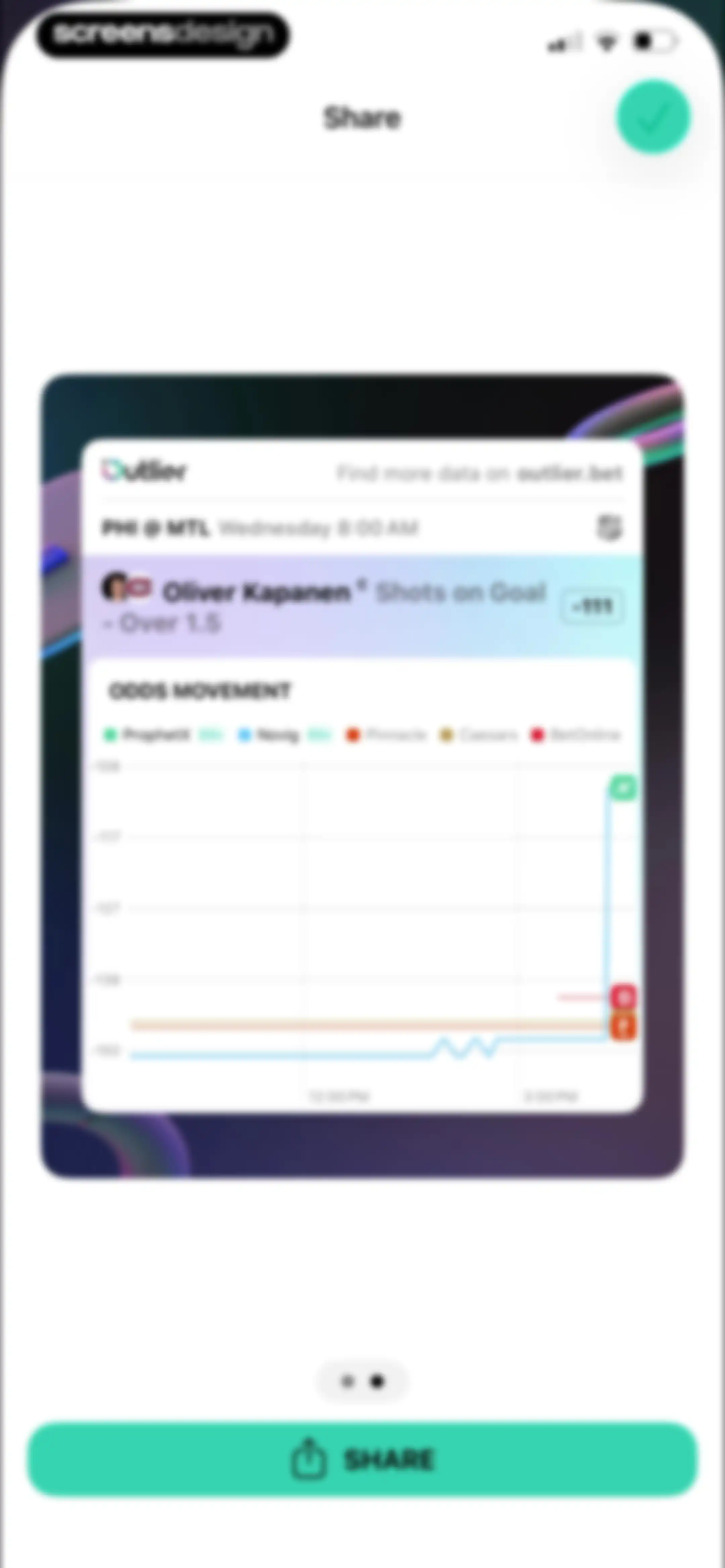 Outlier: Smart Sports Betting screen 84