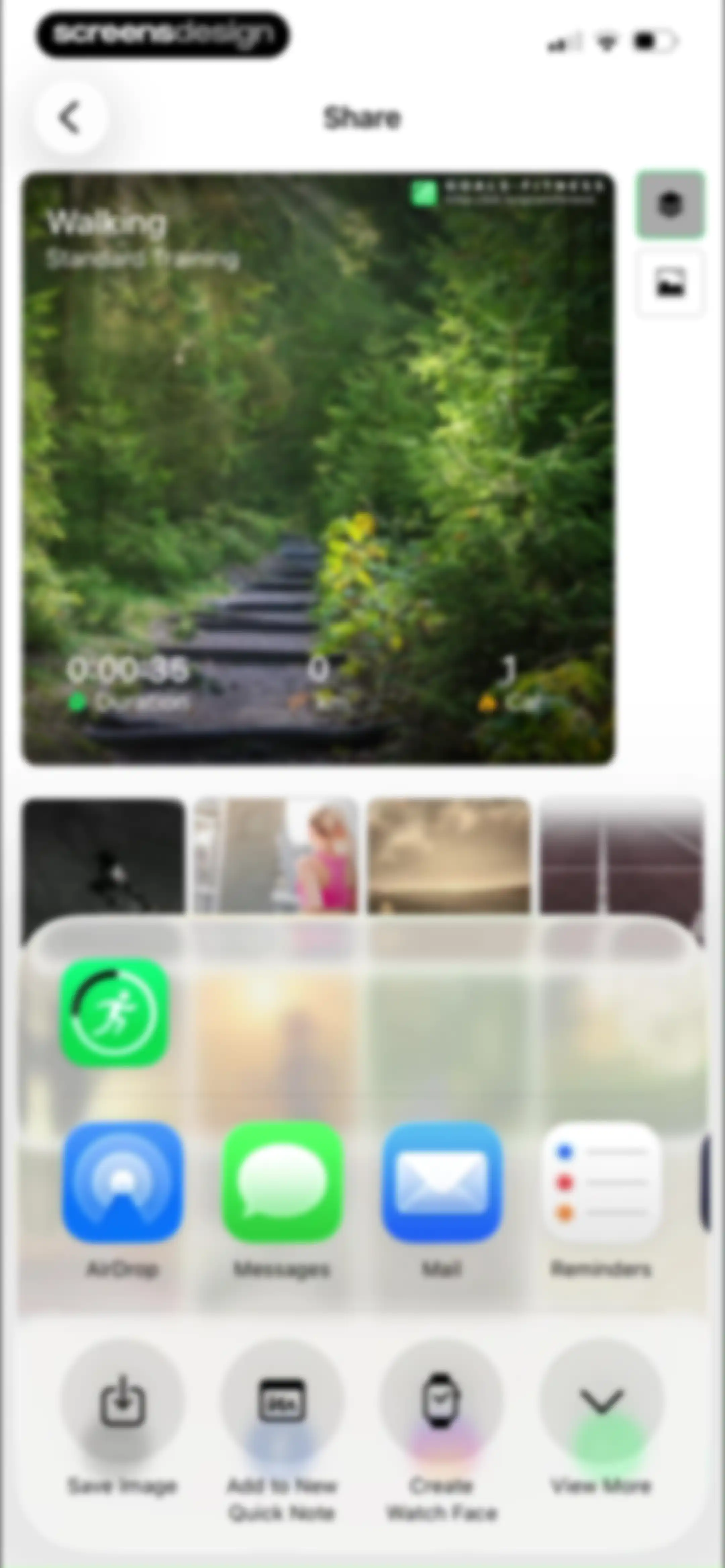 Running Walking Tracker Goals screen 36