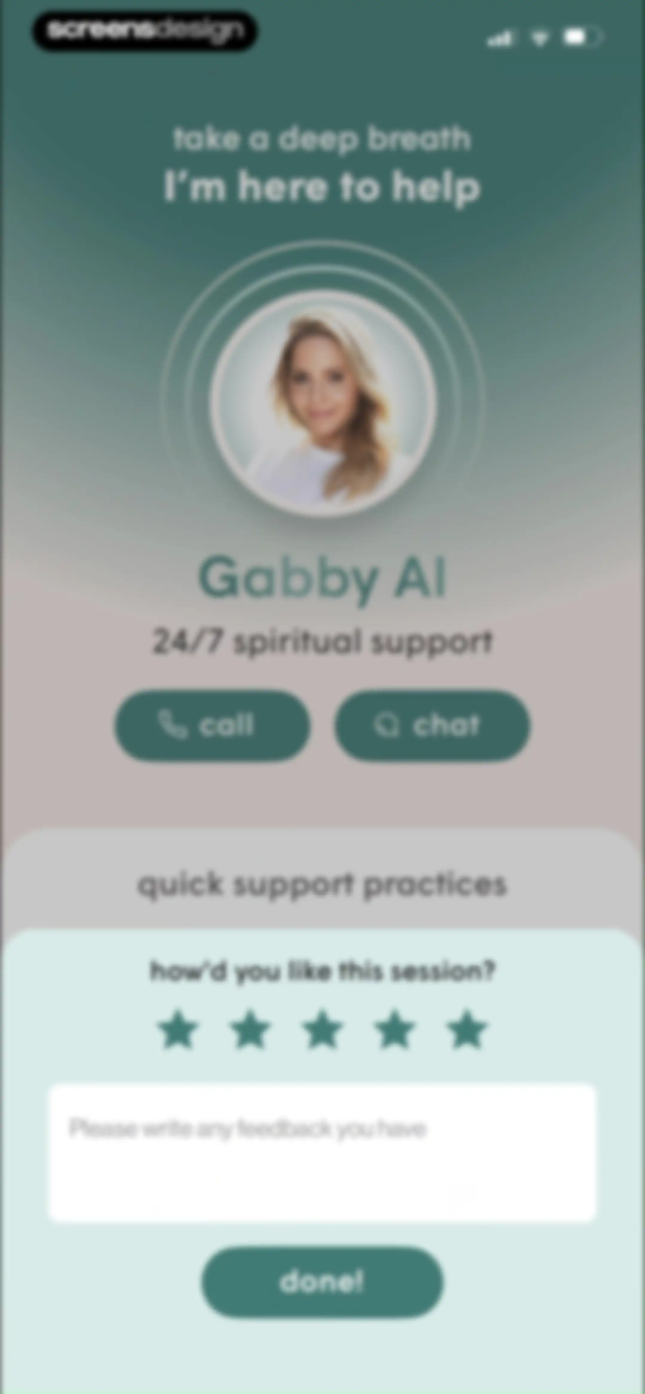 Gabby - Coaching & Meditation screen 64