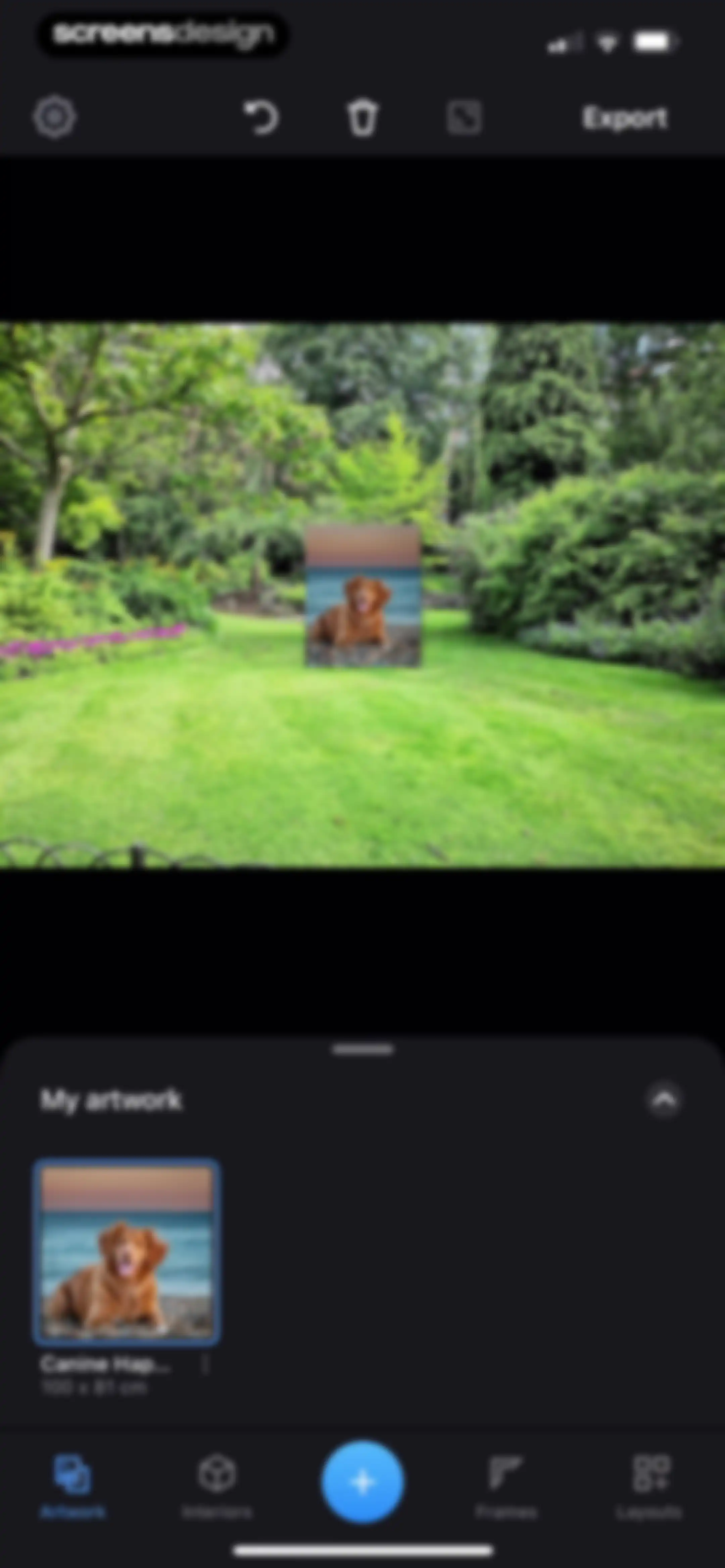 Smartist: Art Preview on Wall screen 68