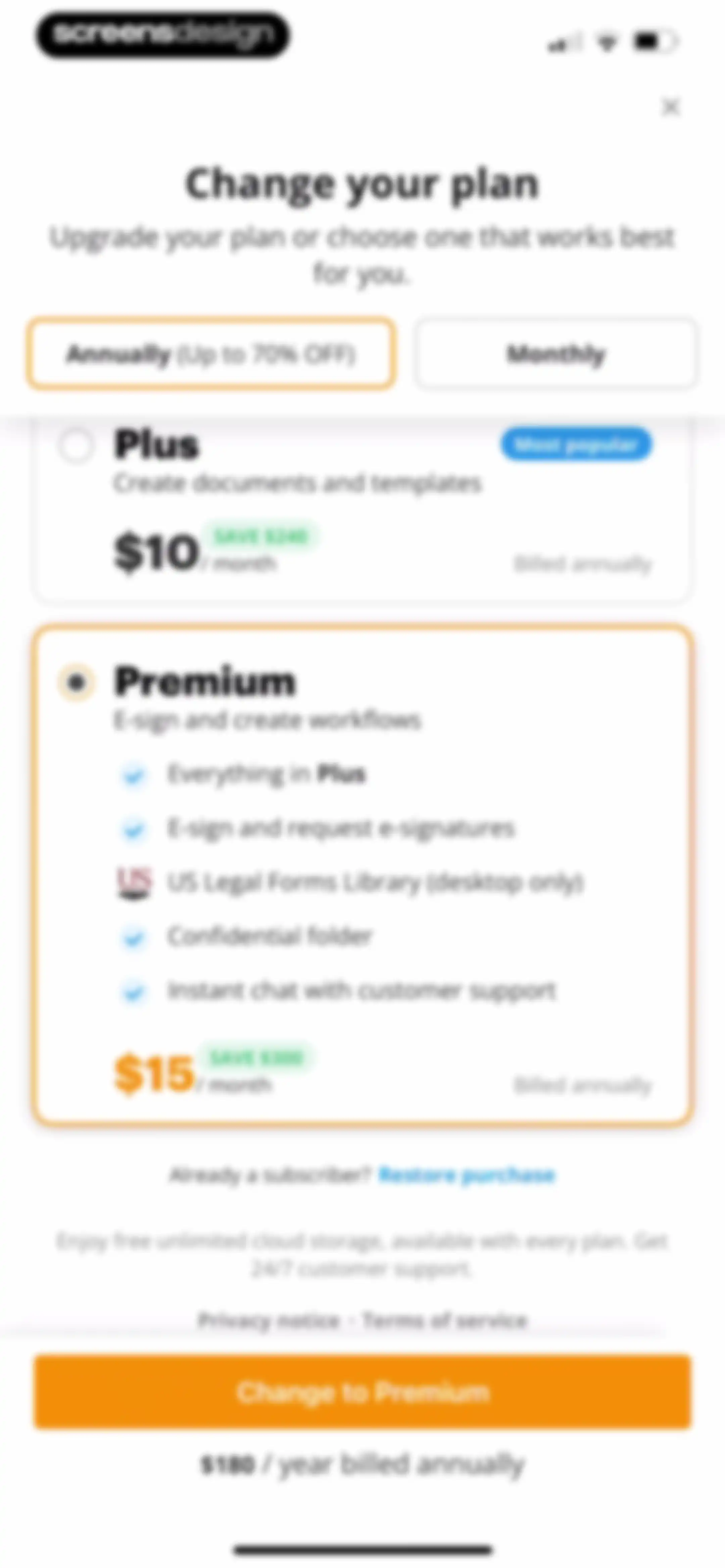 pdfFiller: edit PDF documents screen 21