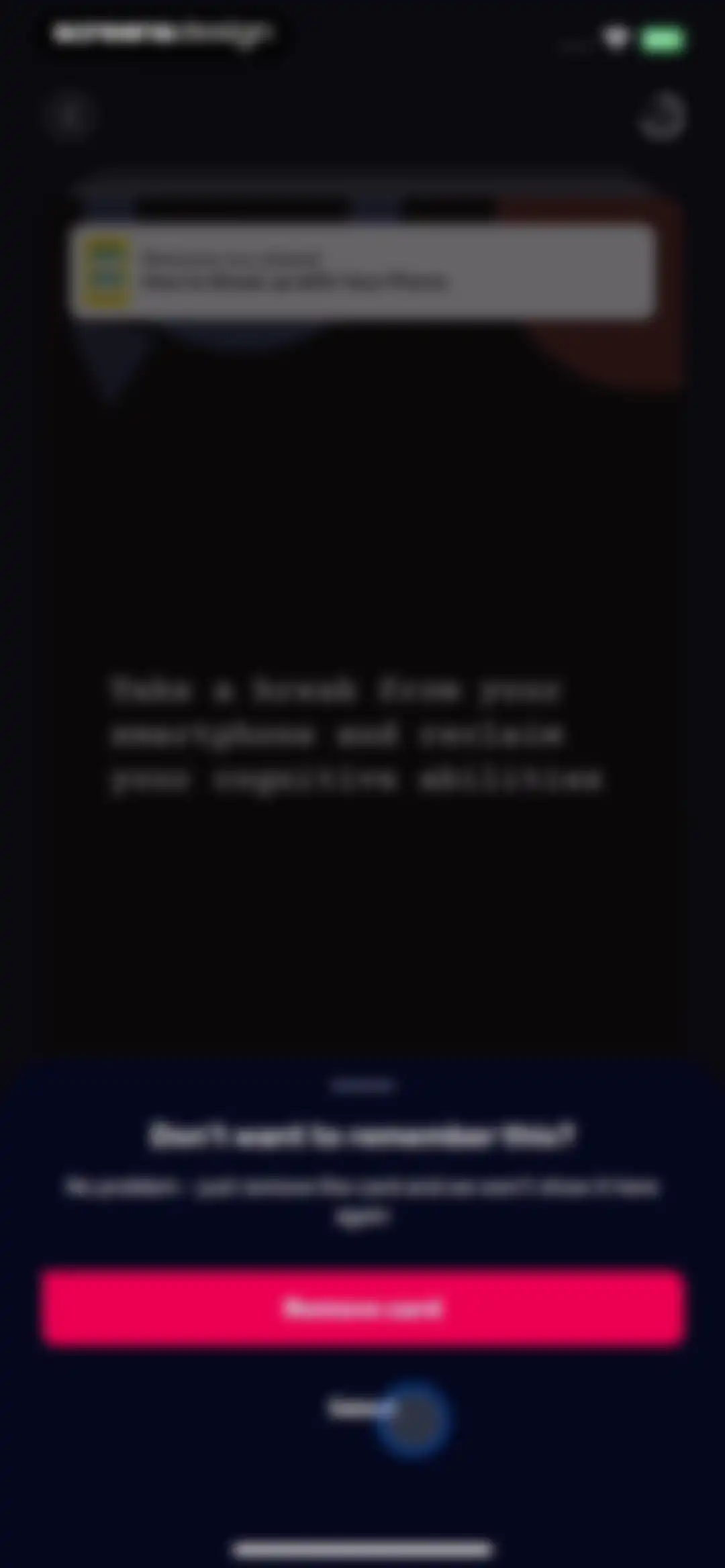 Uptime: Get smarter, stand out screen 103