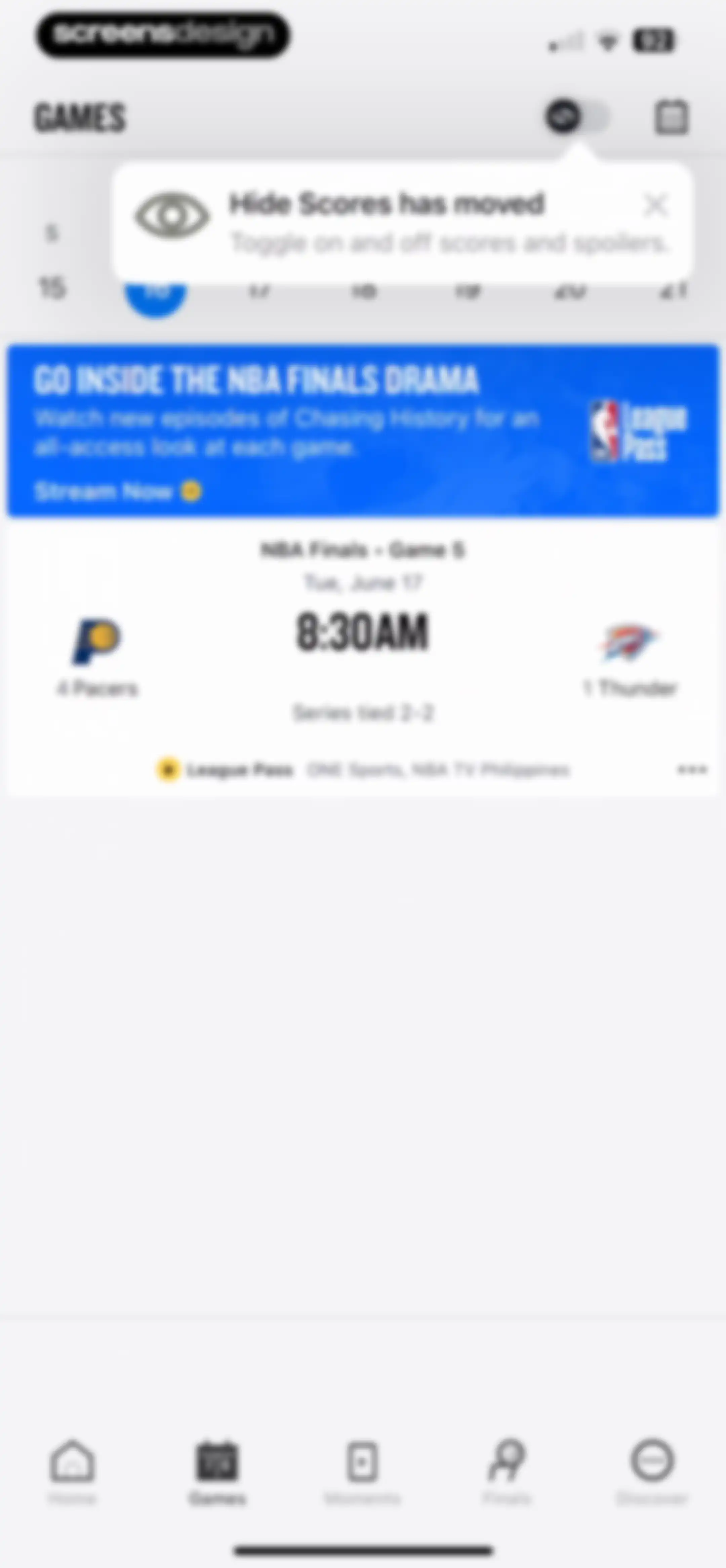 NBA: Live Games & Scores screen 64