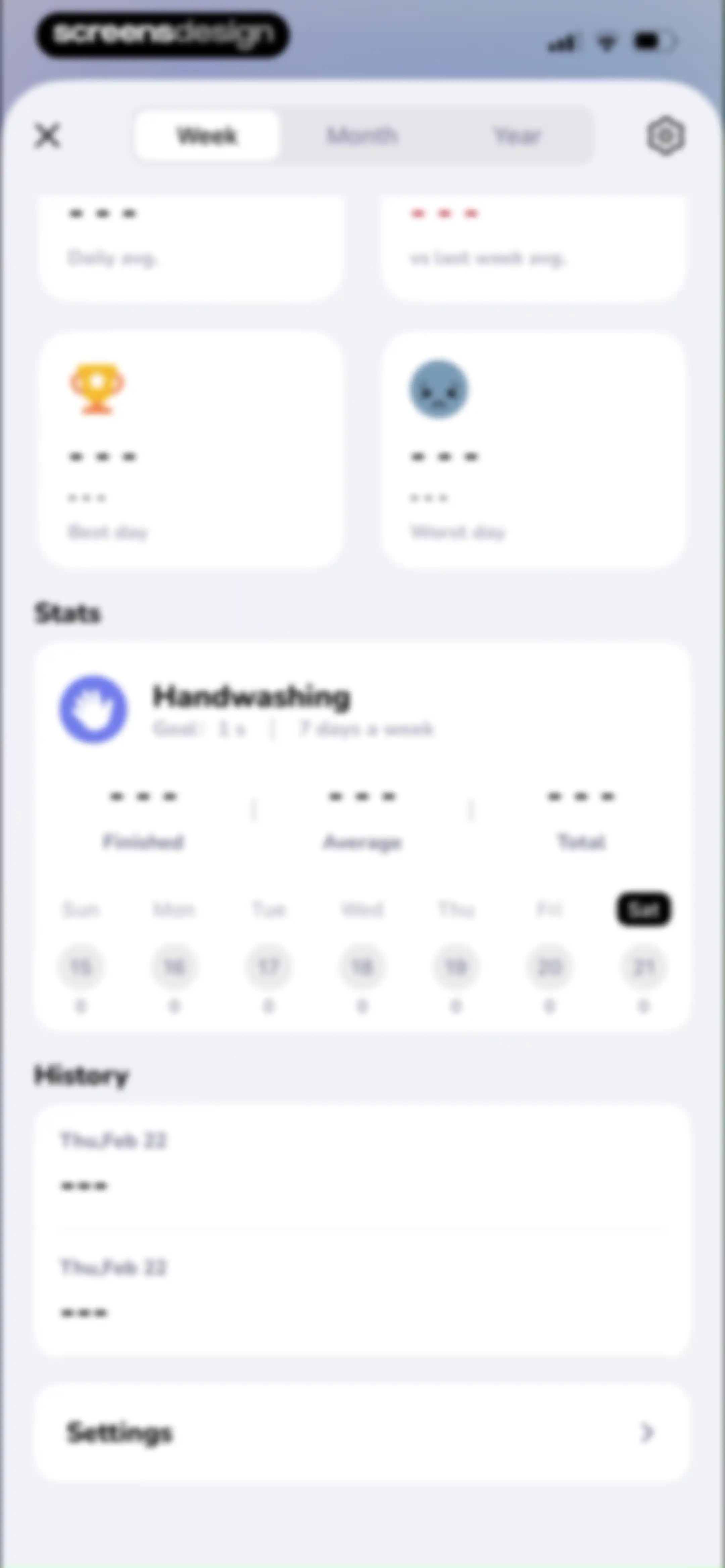 BodyWave: Health Tracker screen 128