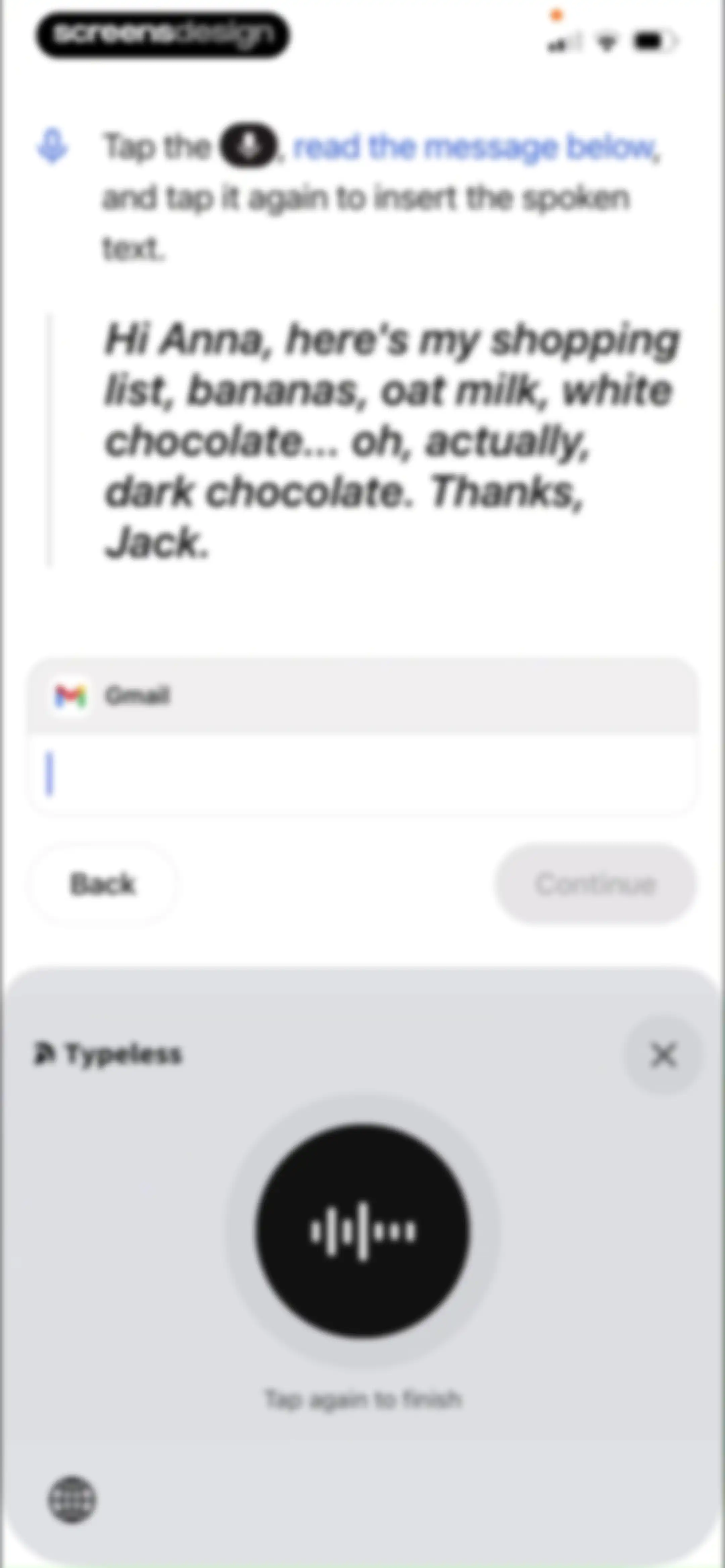 Typeless: AI Voice Keyboard screen 22