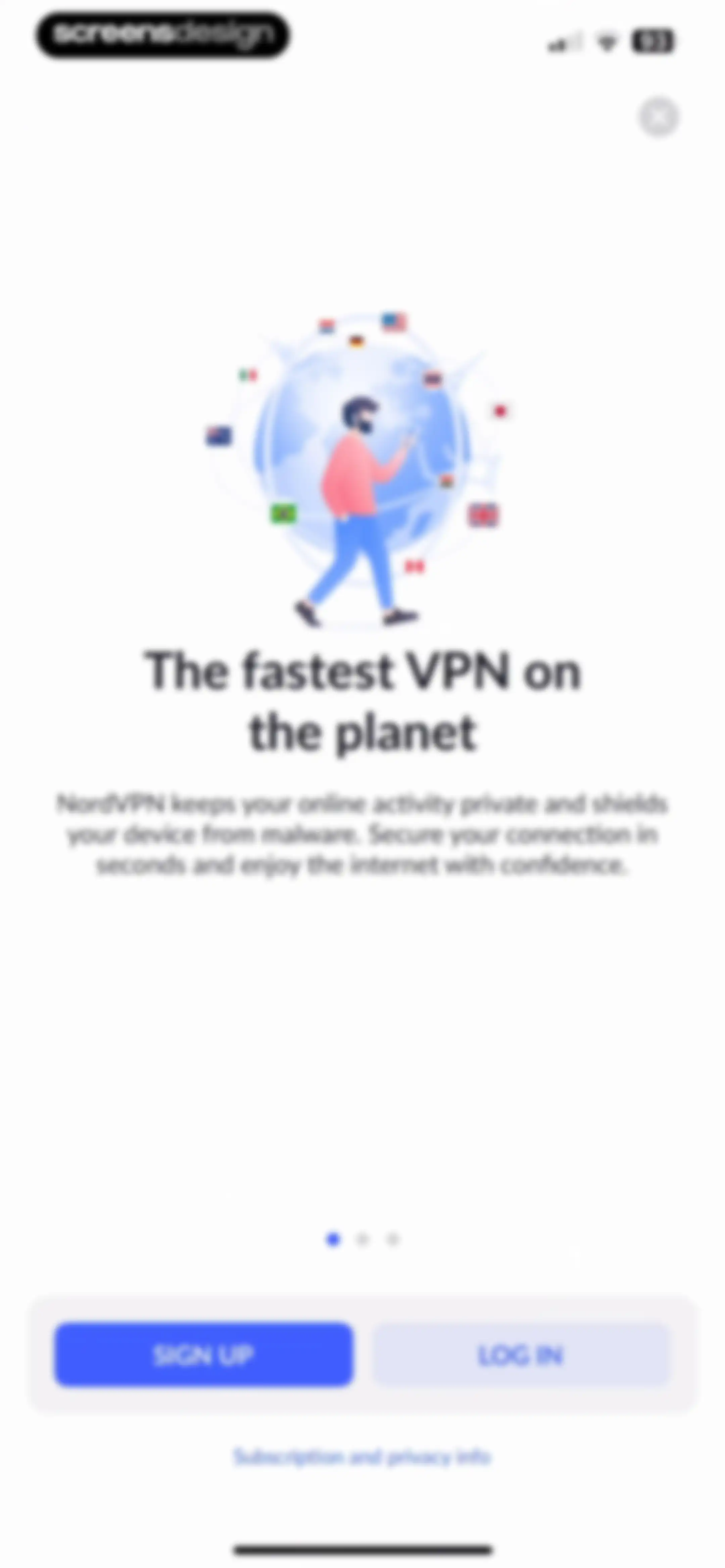 NordVPN: VPN Fast & Secure screen 3
