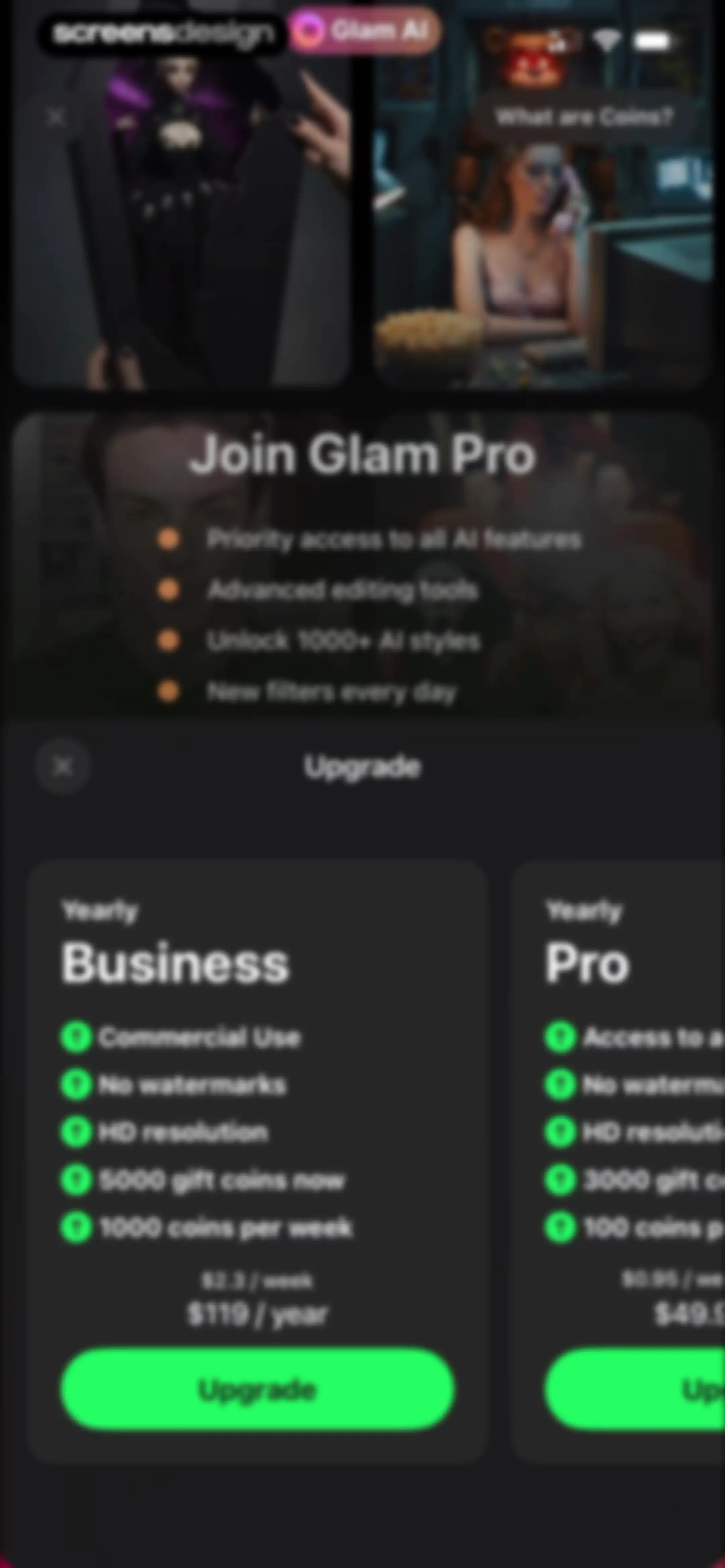 Glam AI: Video & Photo Editor screen 20