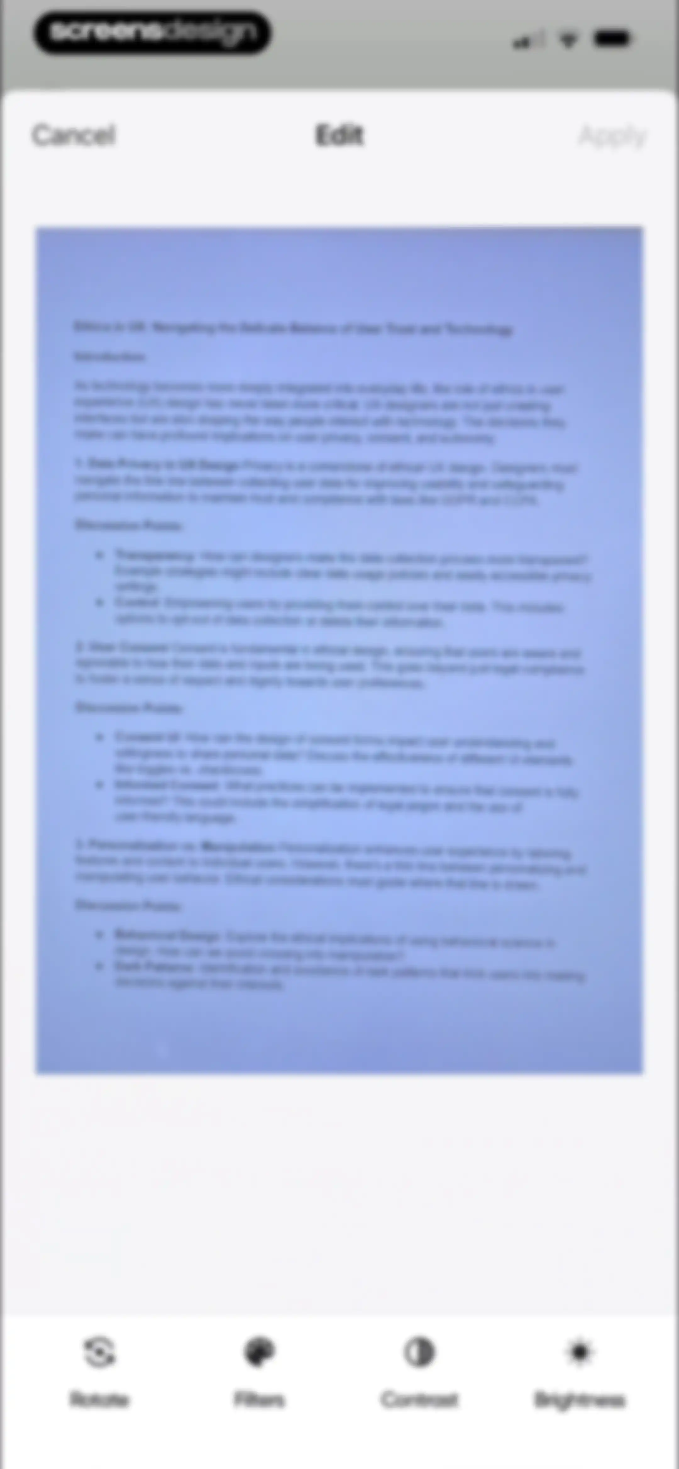 Scanner – Scan PDF & Document screen 22