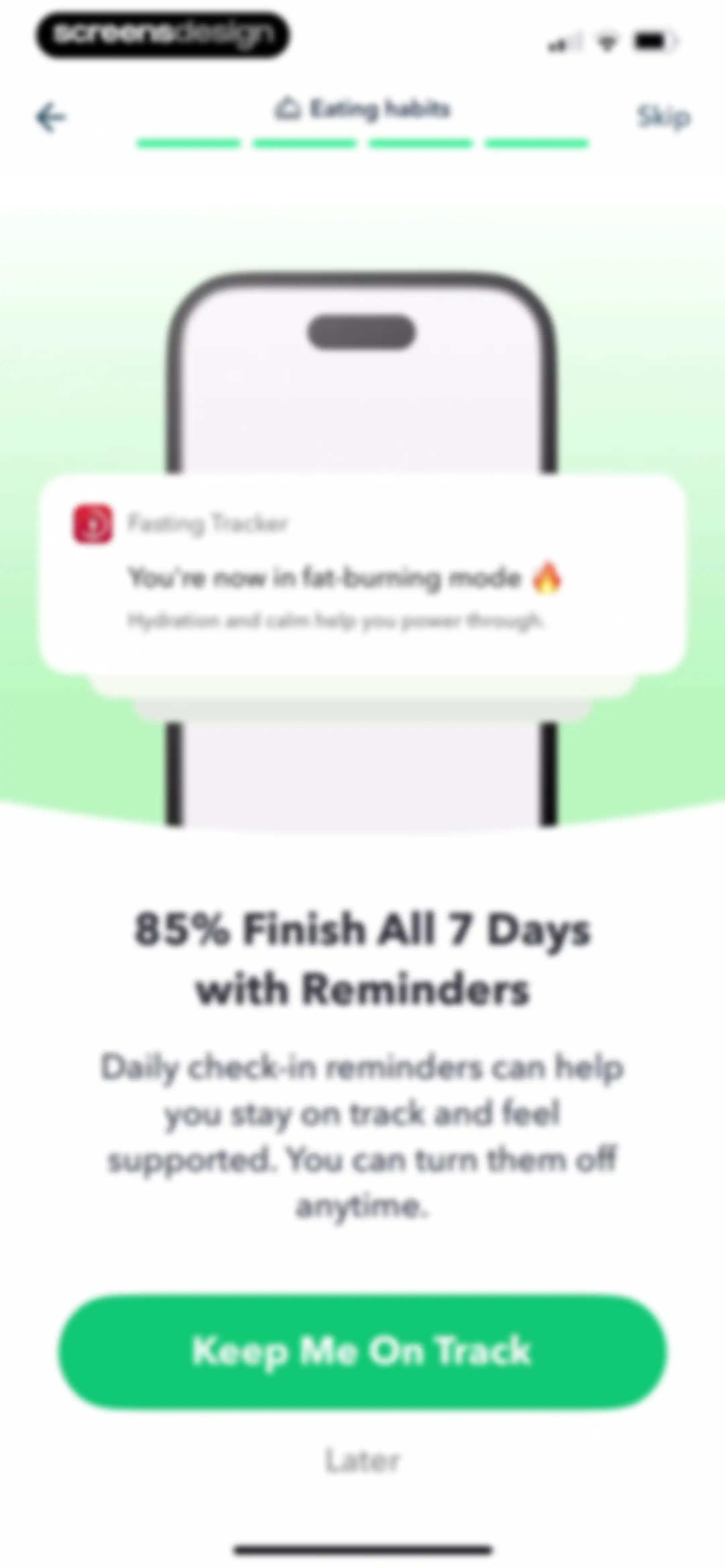 Intermittent Fasting Tracker - screen 53