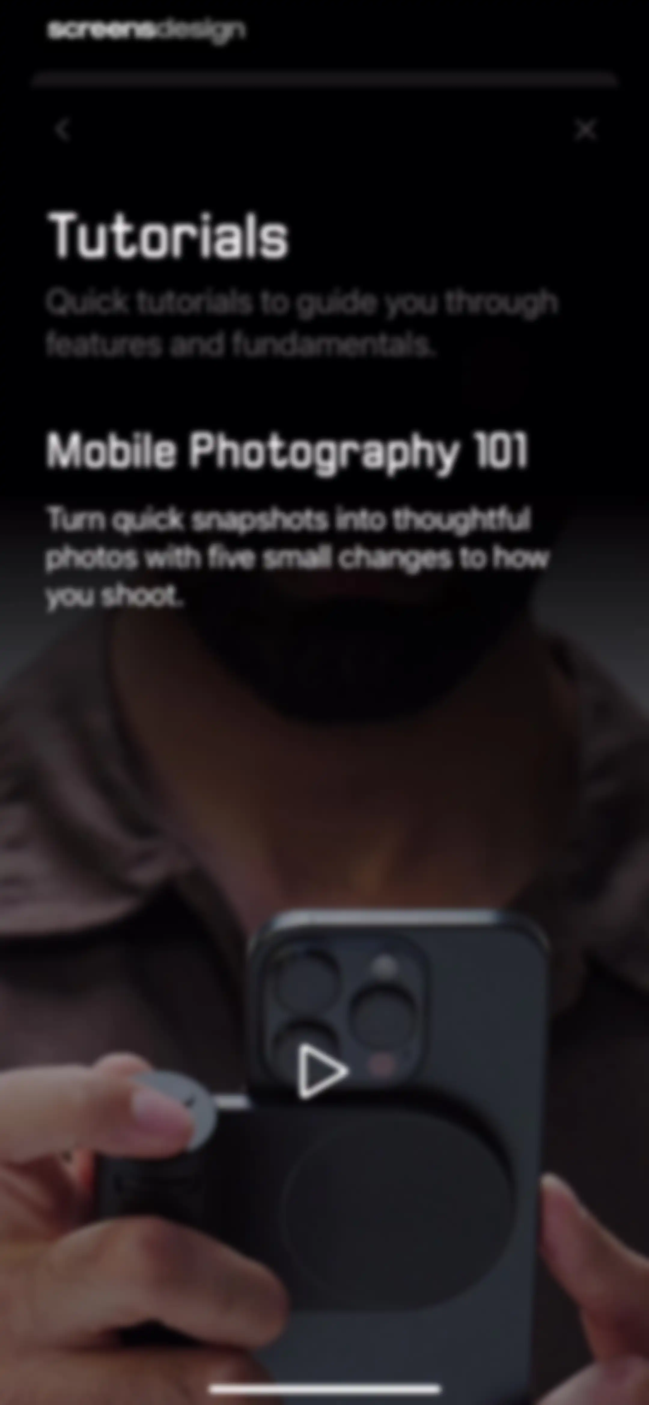 Leica LUX - Pro Manual Camera screen 61