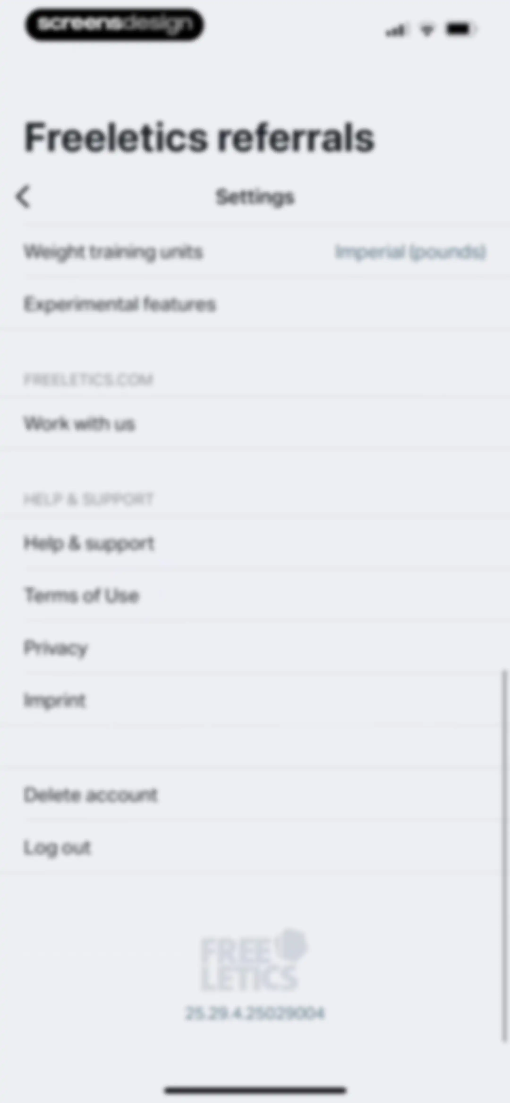 Freeletics: Workouts & Fitness screen 186