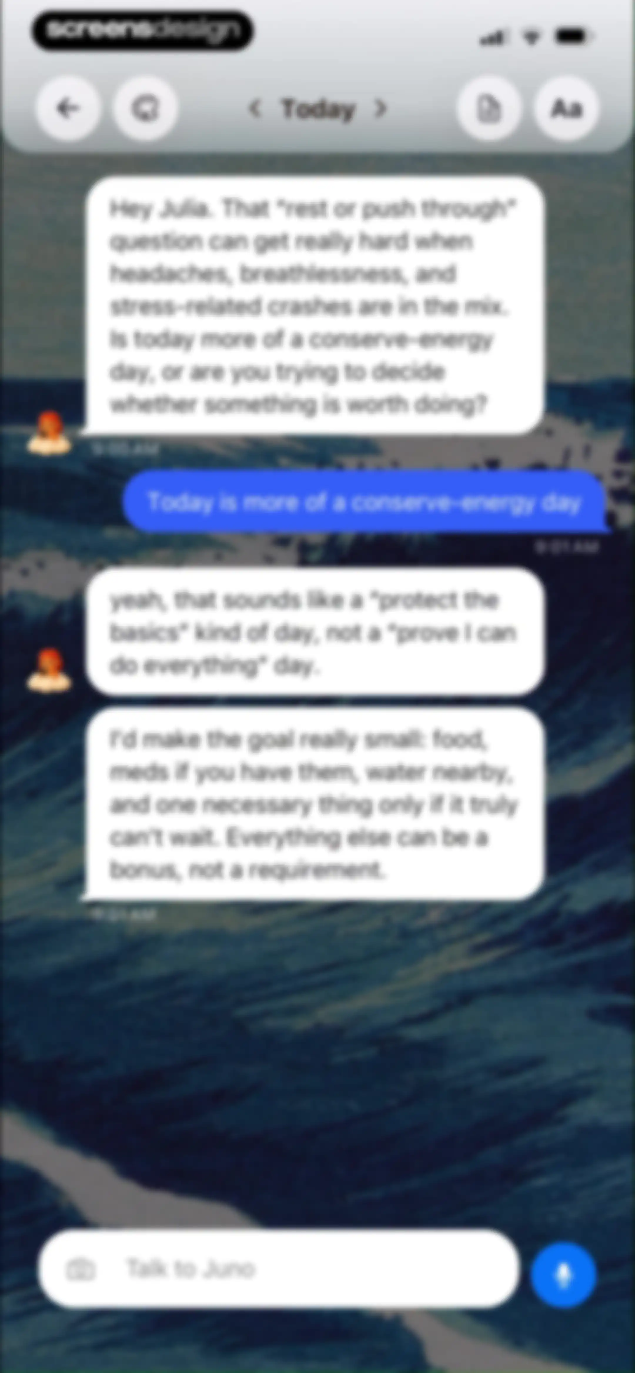 Juno: Chronic Illness Support screen 58