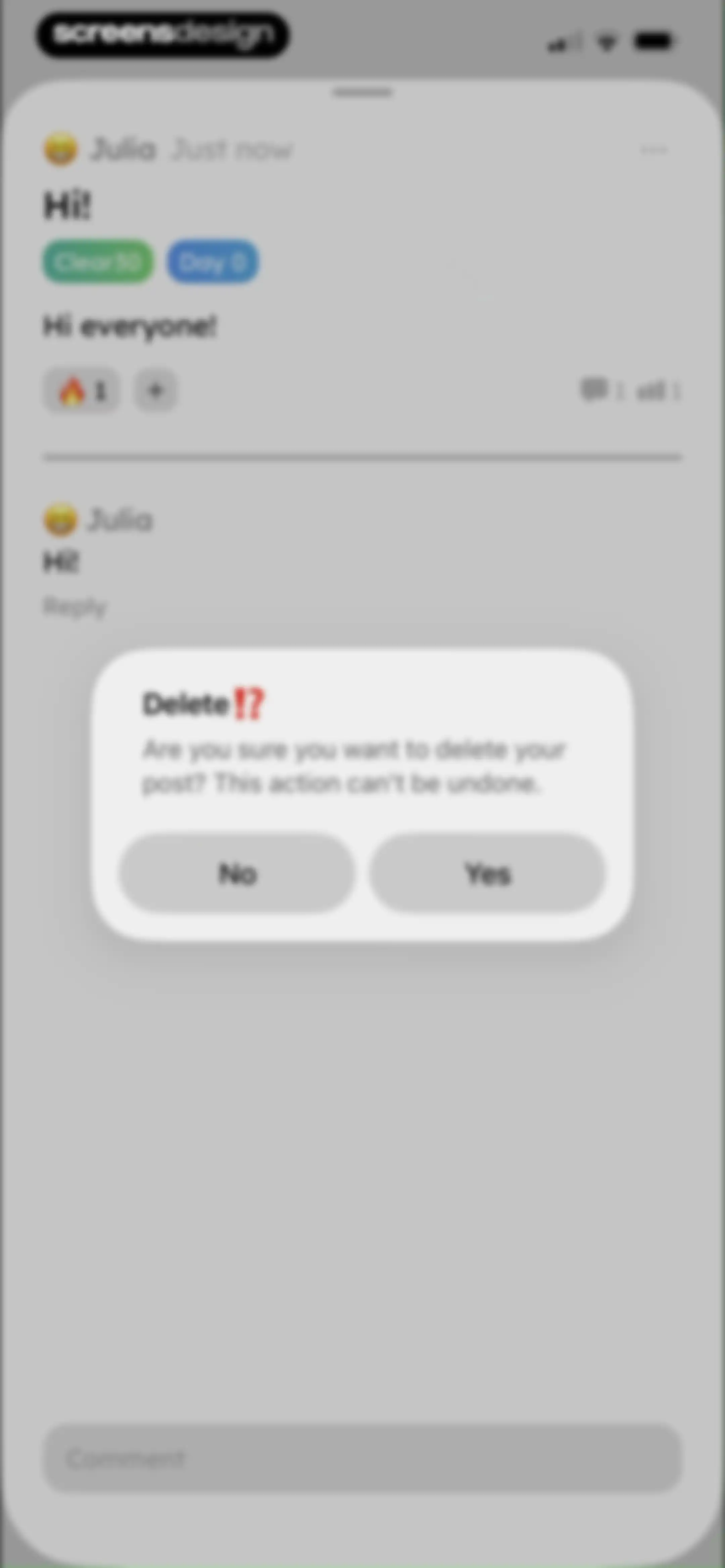Clear30: Reset From Weed screen 145