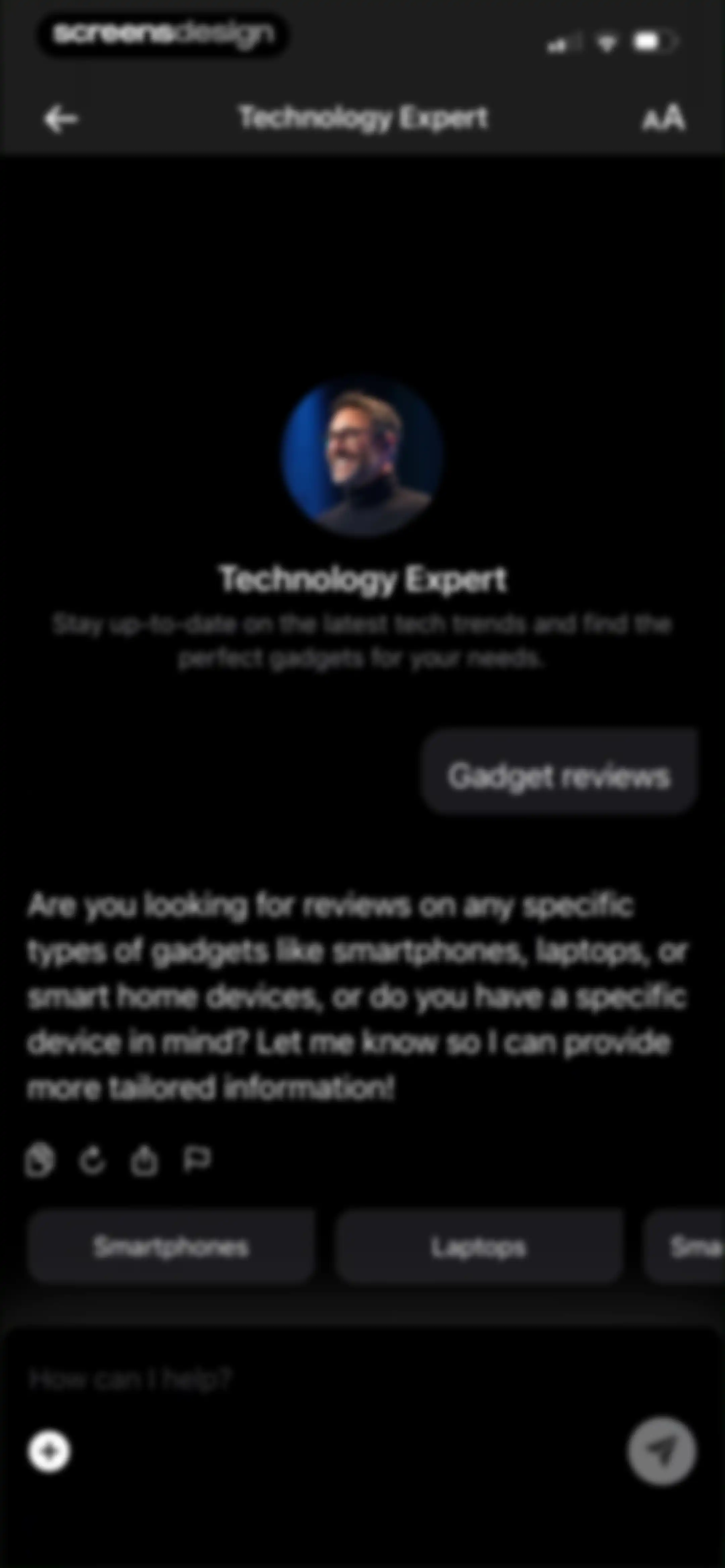 AI Chatbot: Pixi screen 52