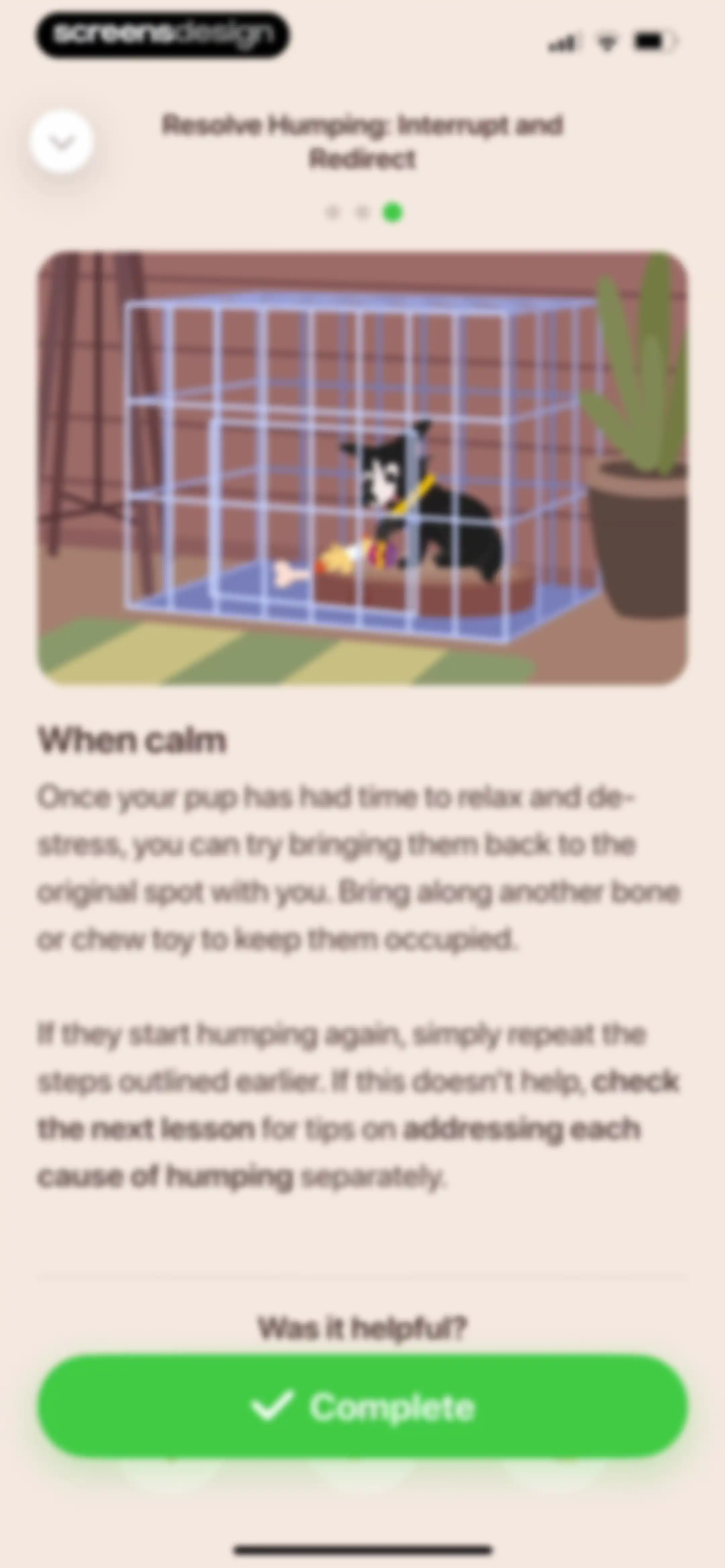 Woofz - Puppy and Dog Training screen 106