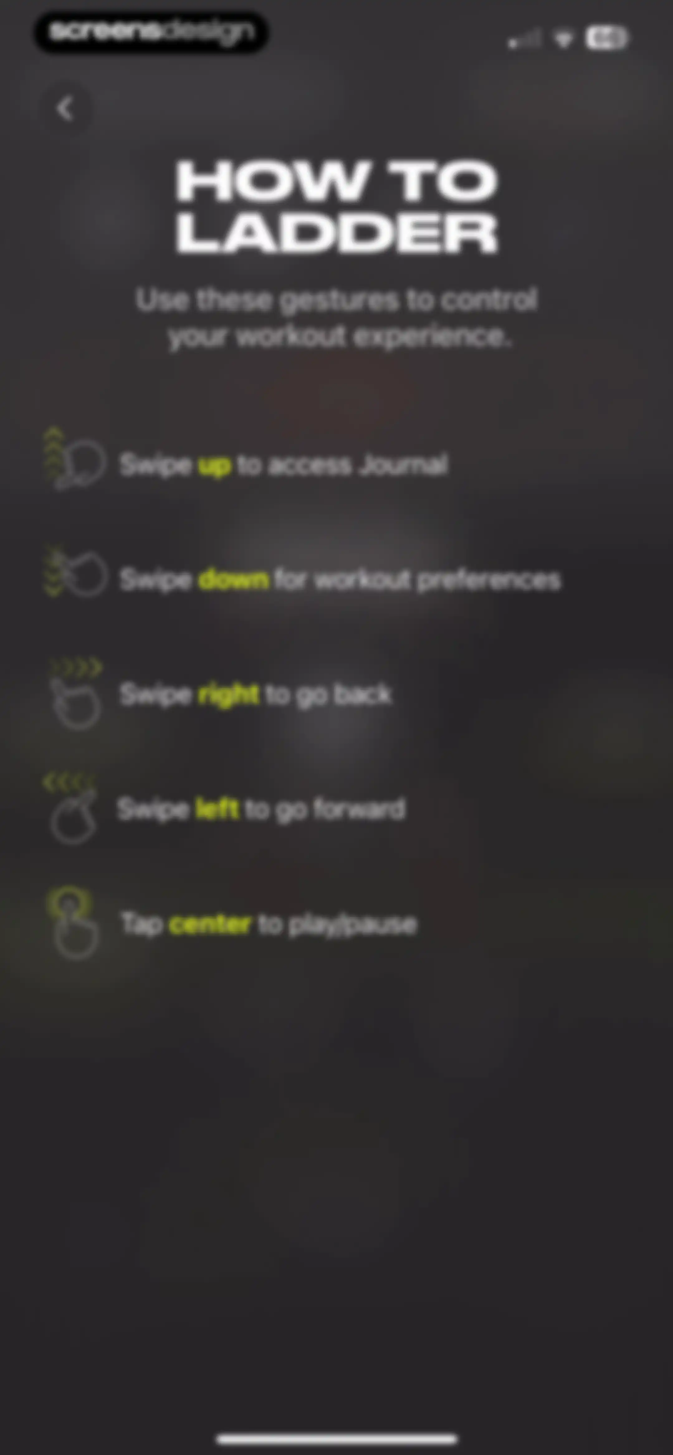 LADDER Strength Training Plans screen 54