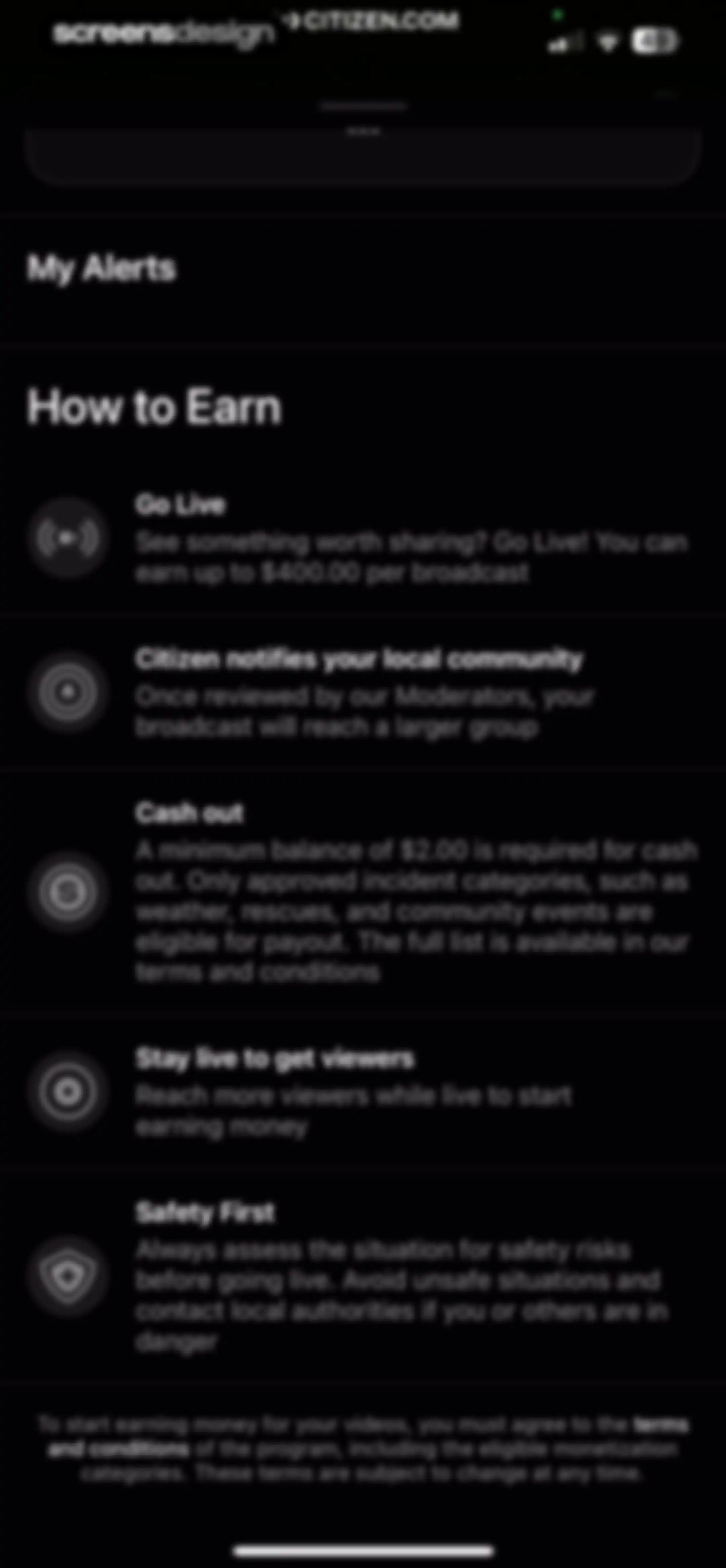 Citizen: Safety & Live Video screen 77