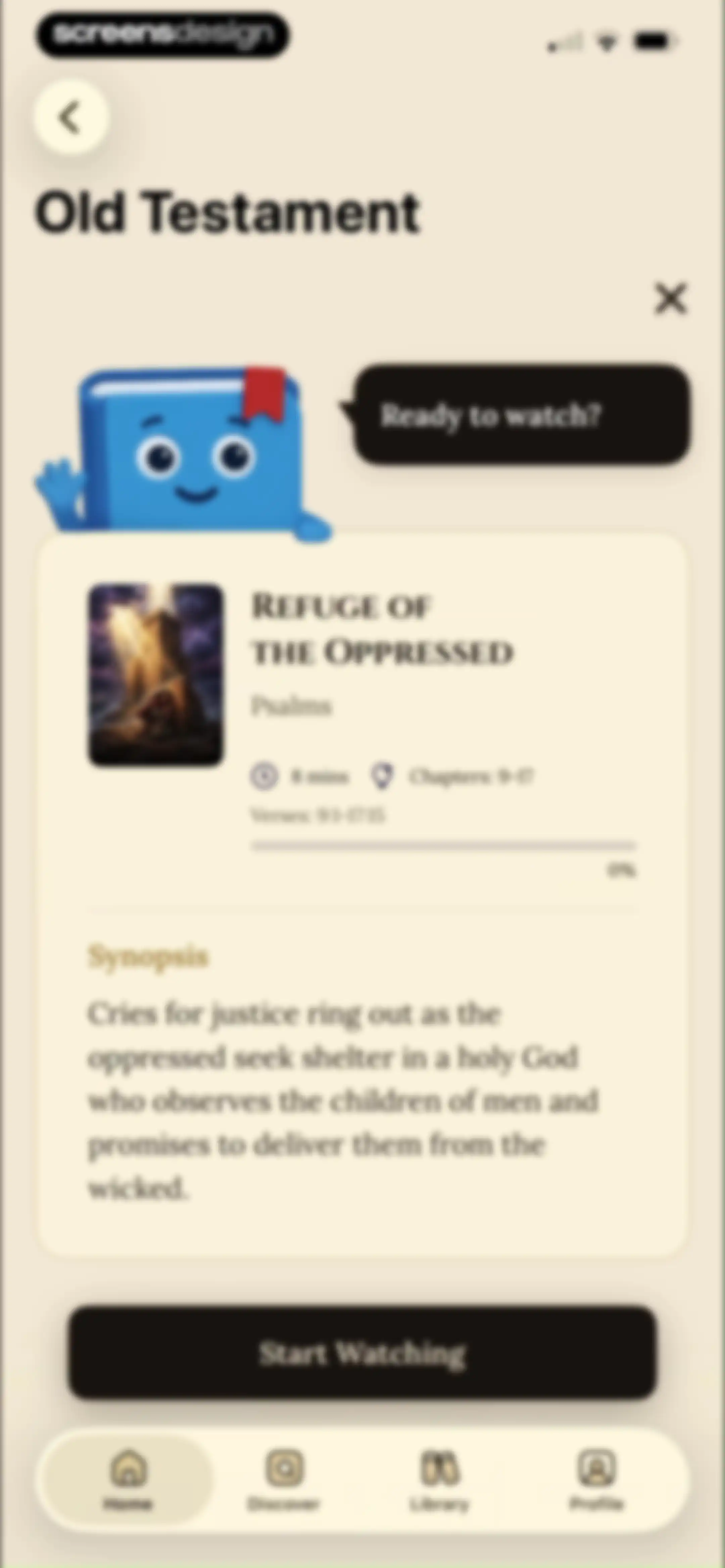 BibleWatch - Watch the Bible screen 64