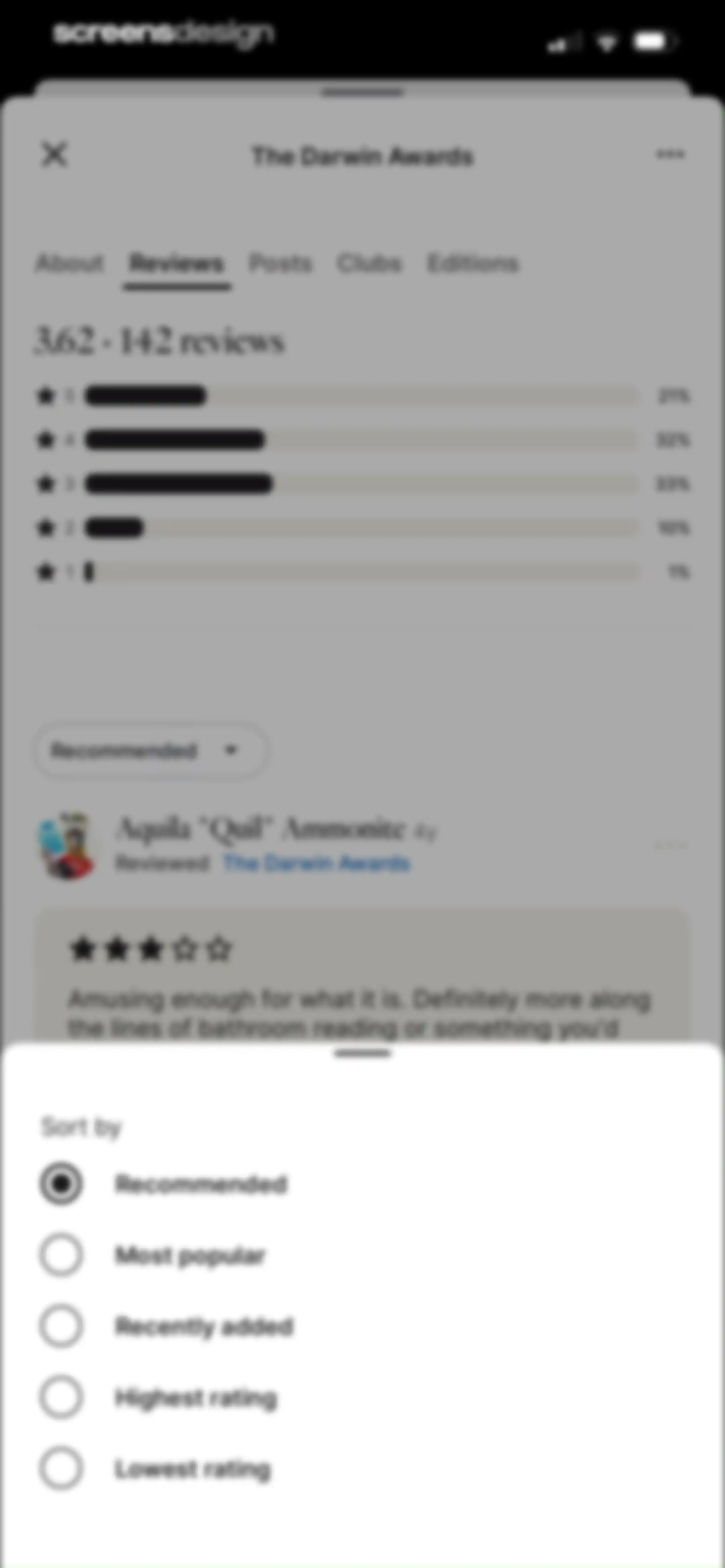 Fable: Track & Discuss Books screen 67