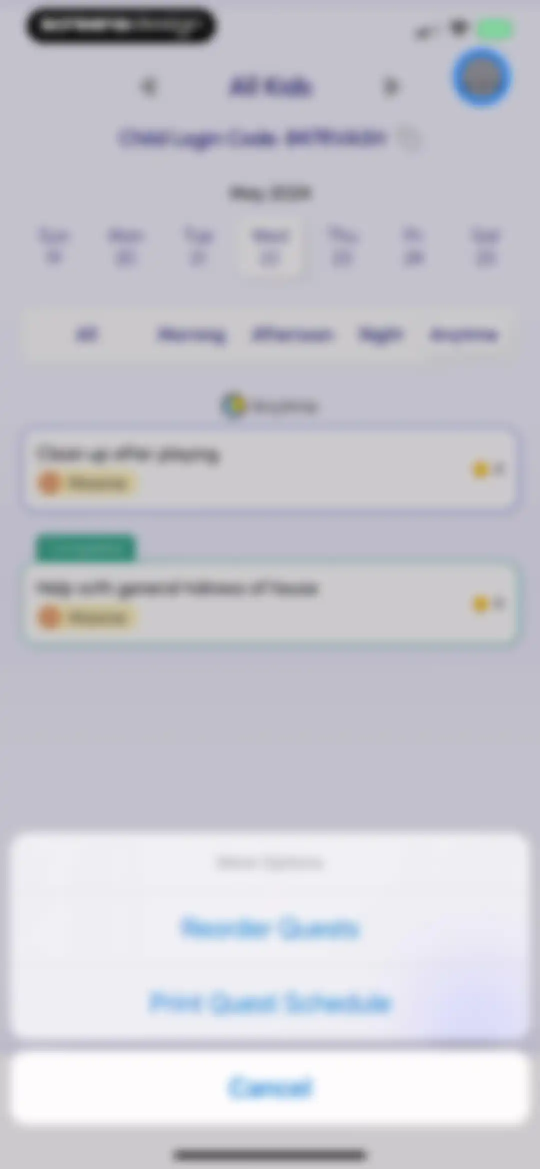 Joon: Kids ADHD Chore Tracker screen 73