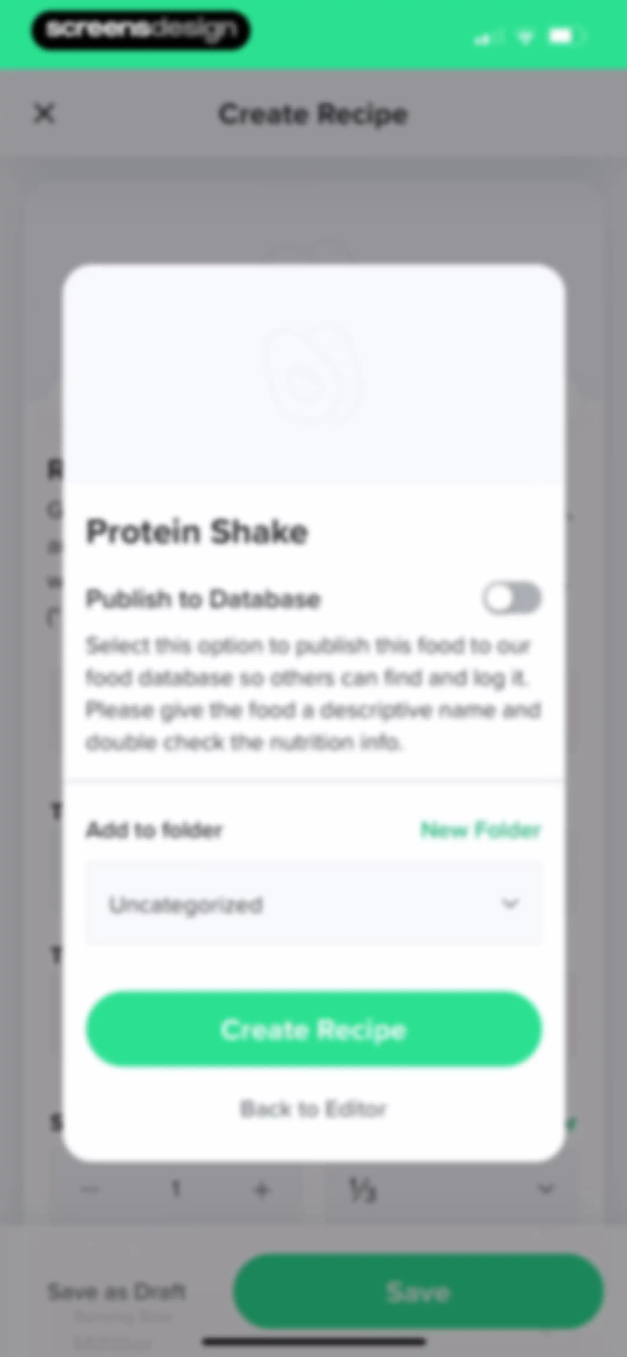 Carb Manager: Keto & Macro Log screen 136