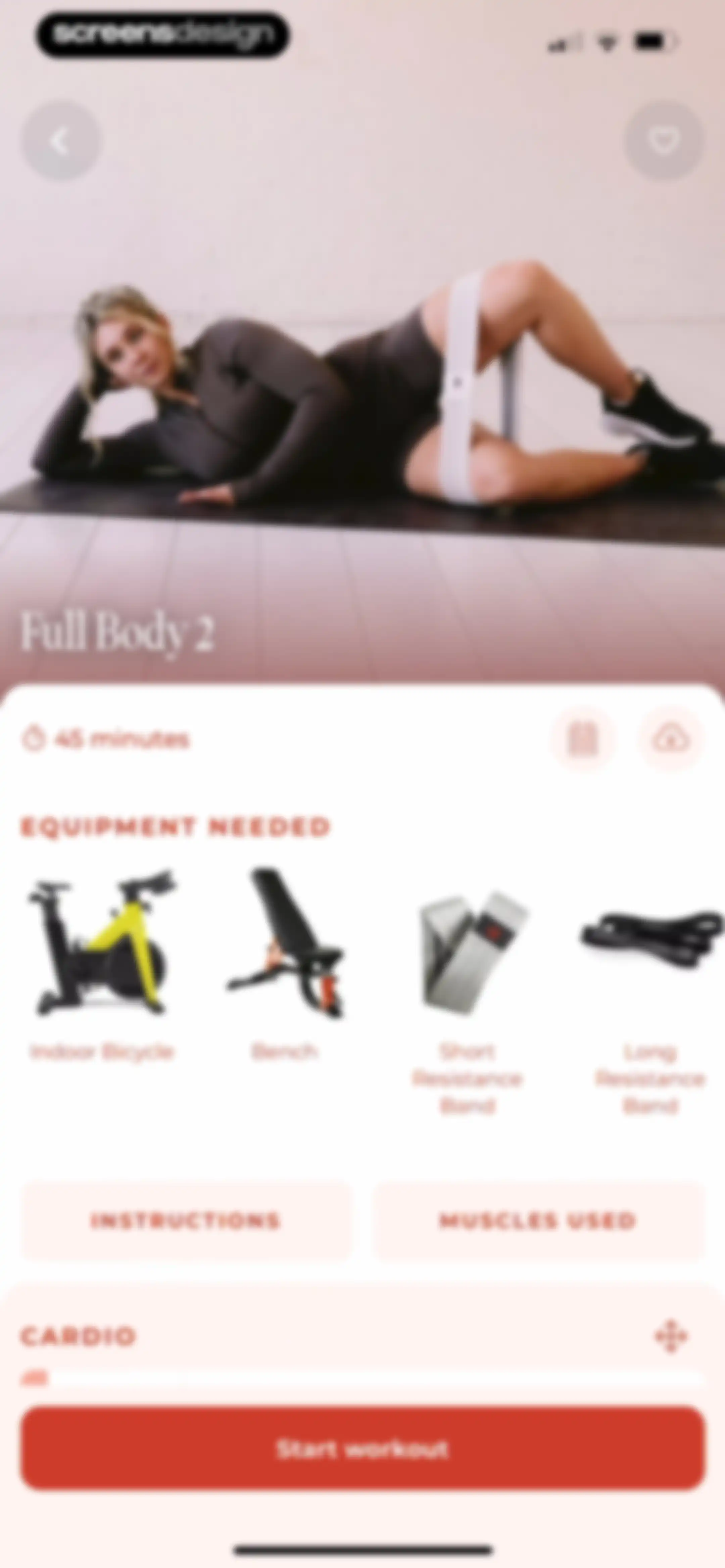 WeGLOW: Home Workout for Women screen 68
