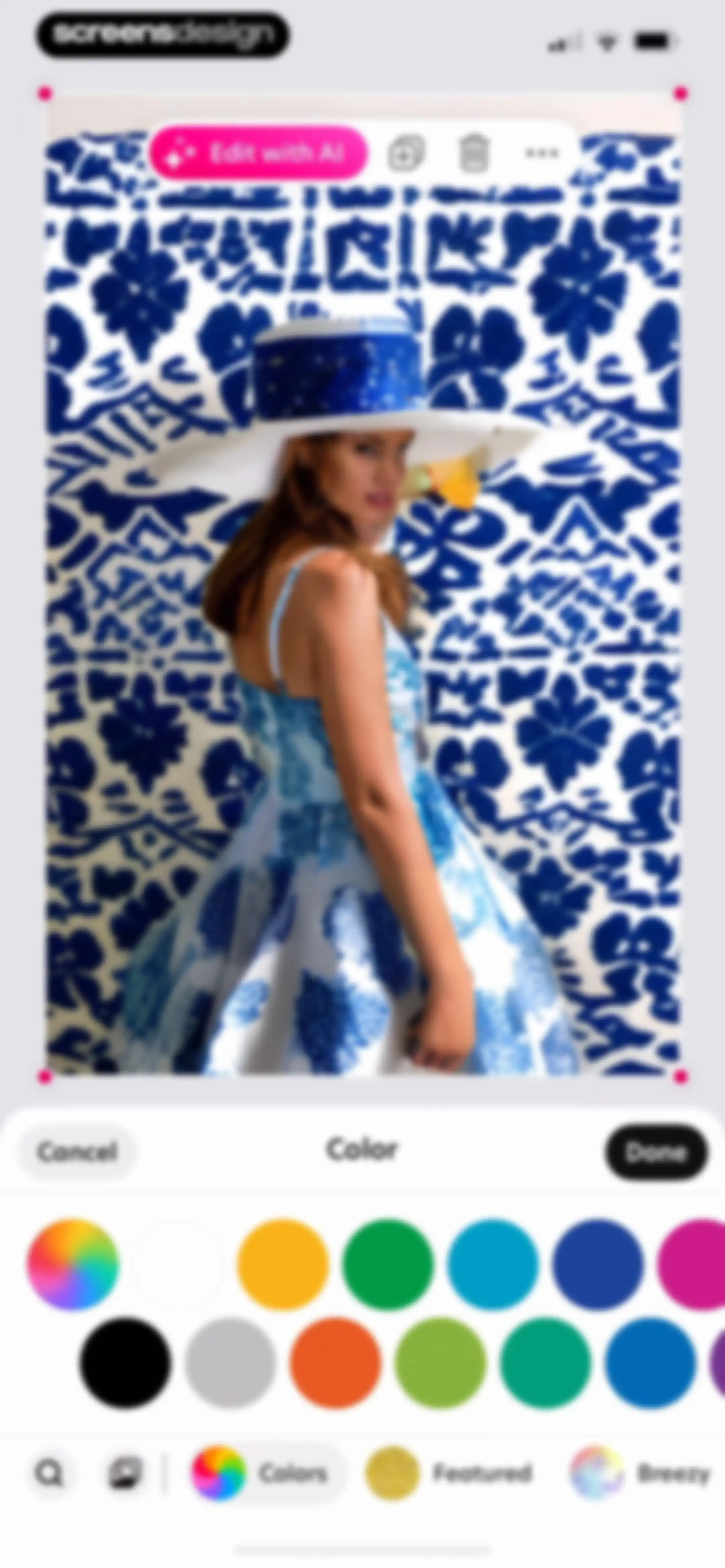 Bazaart AI Photo Editor Design screen 71