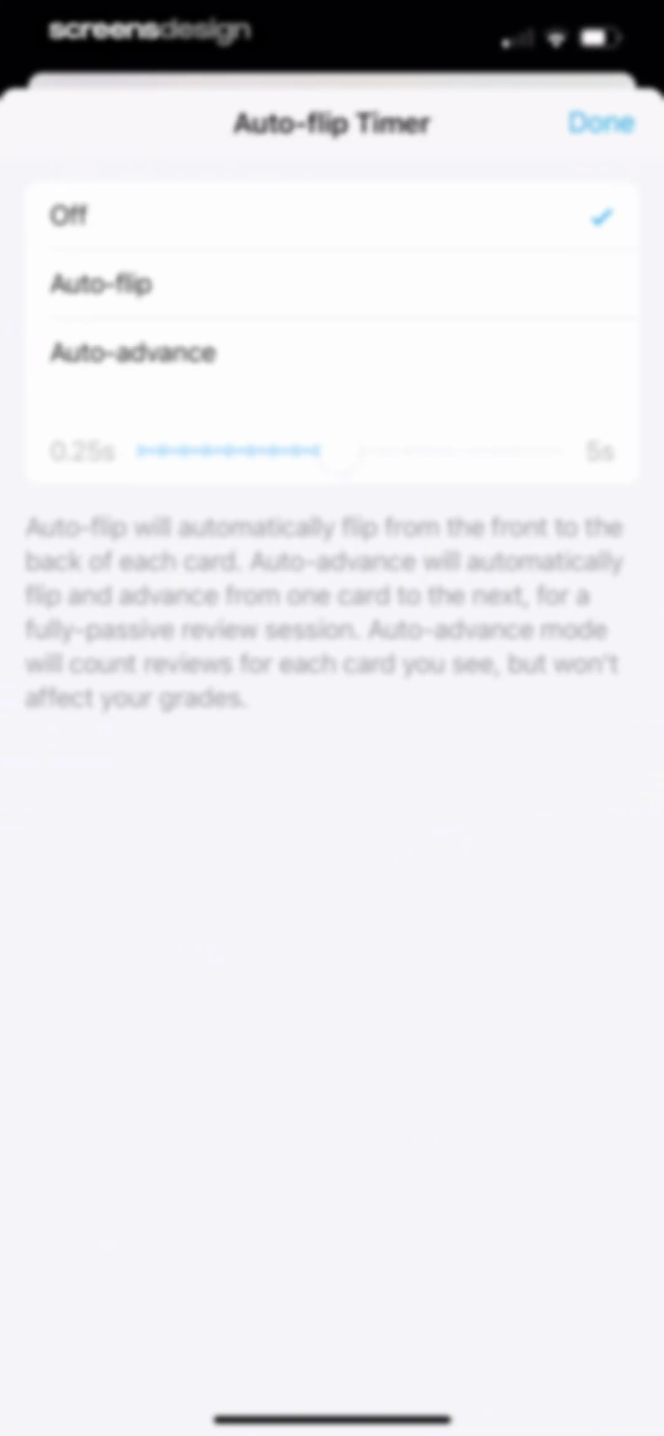 AlgoApp - Flashcards screen 40