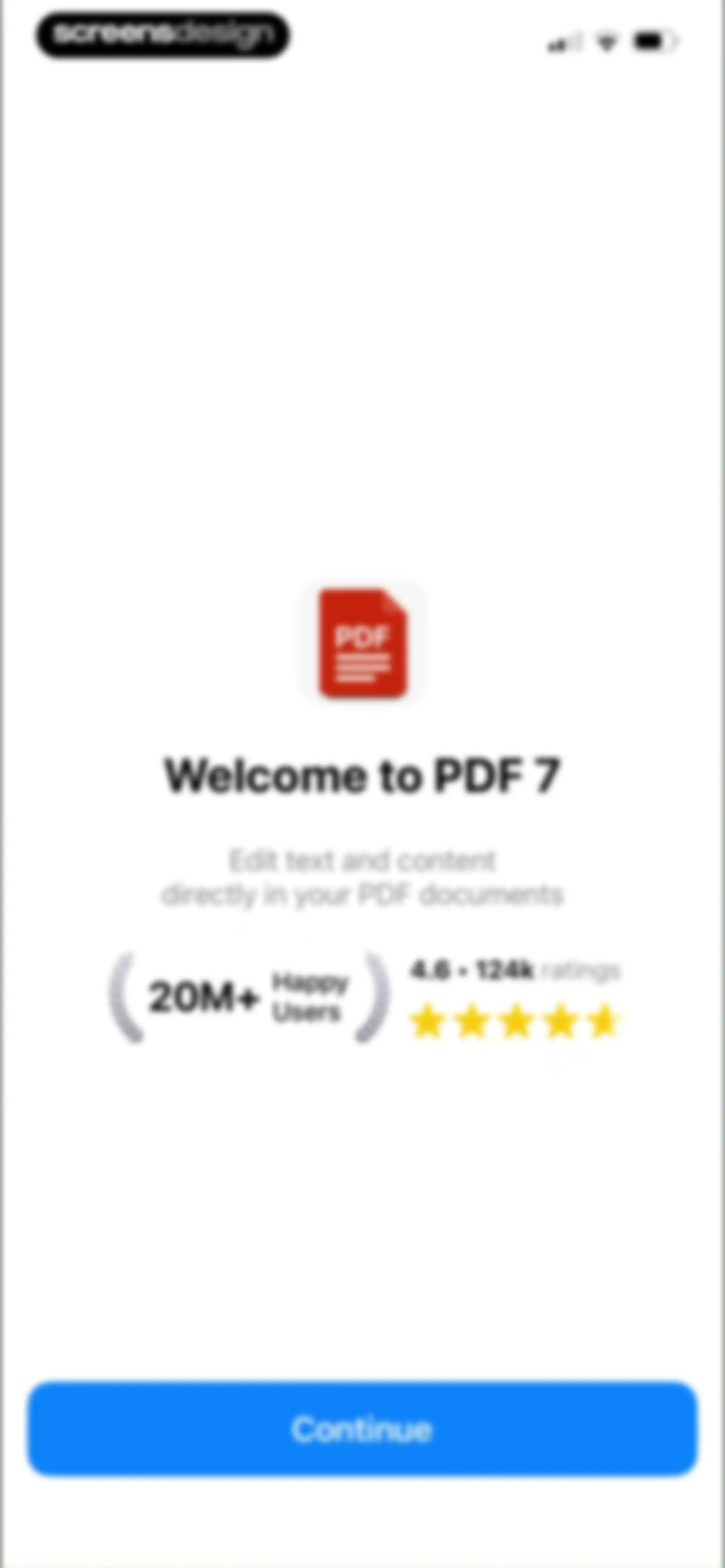 PDF Editor ® screen 3