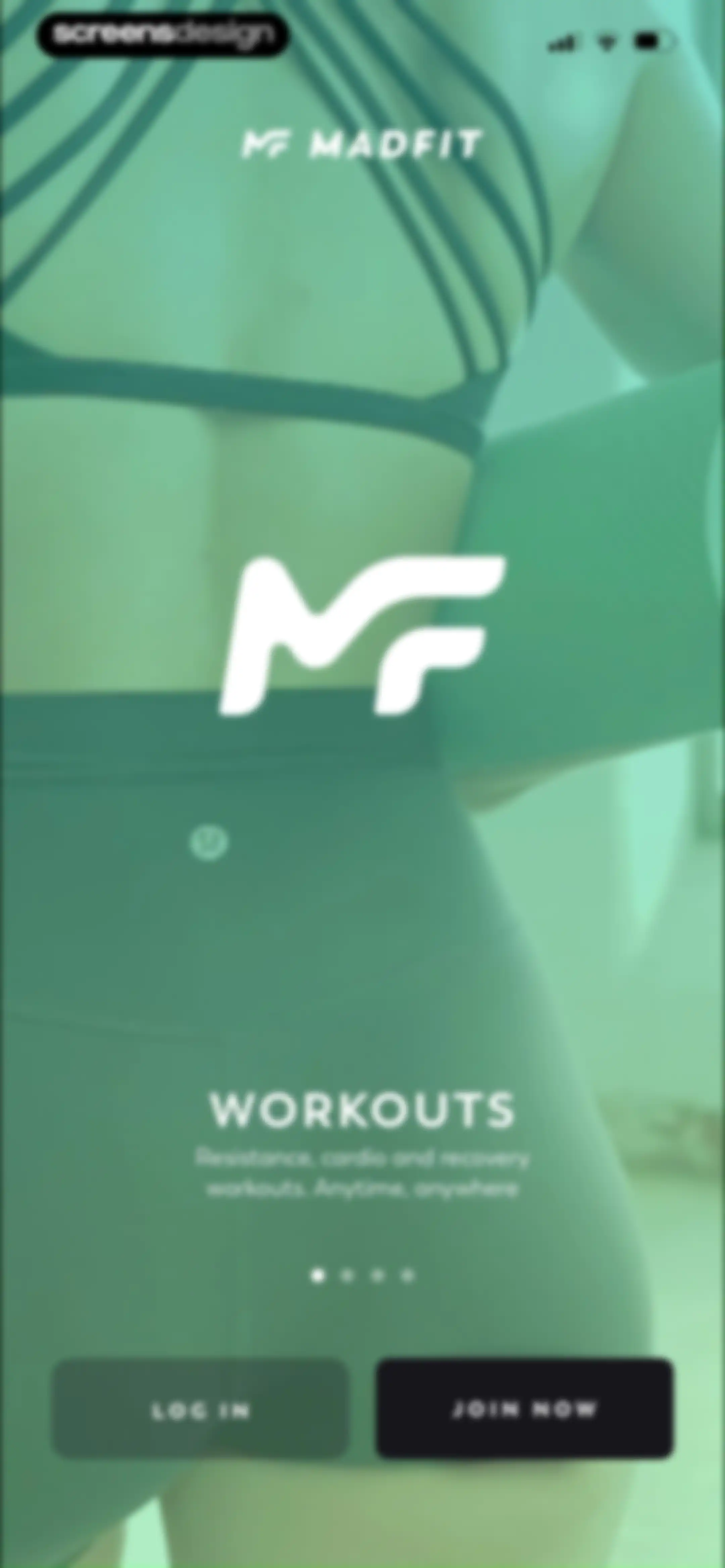 MadFit: Home Fitness Workouts screen 2