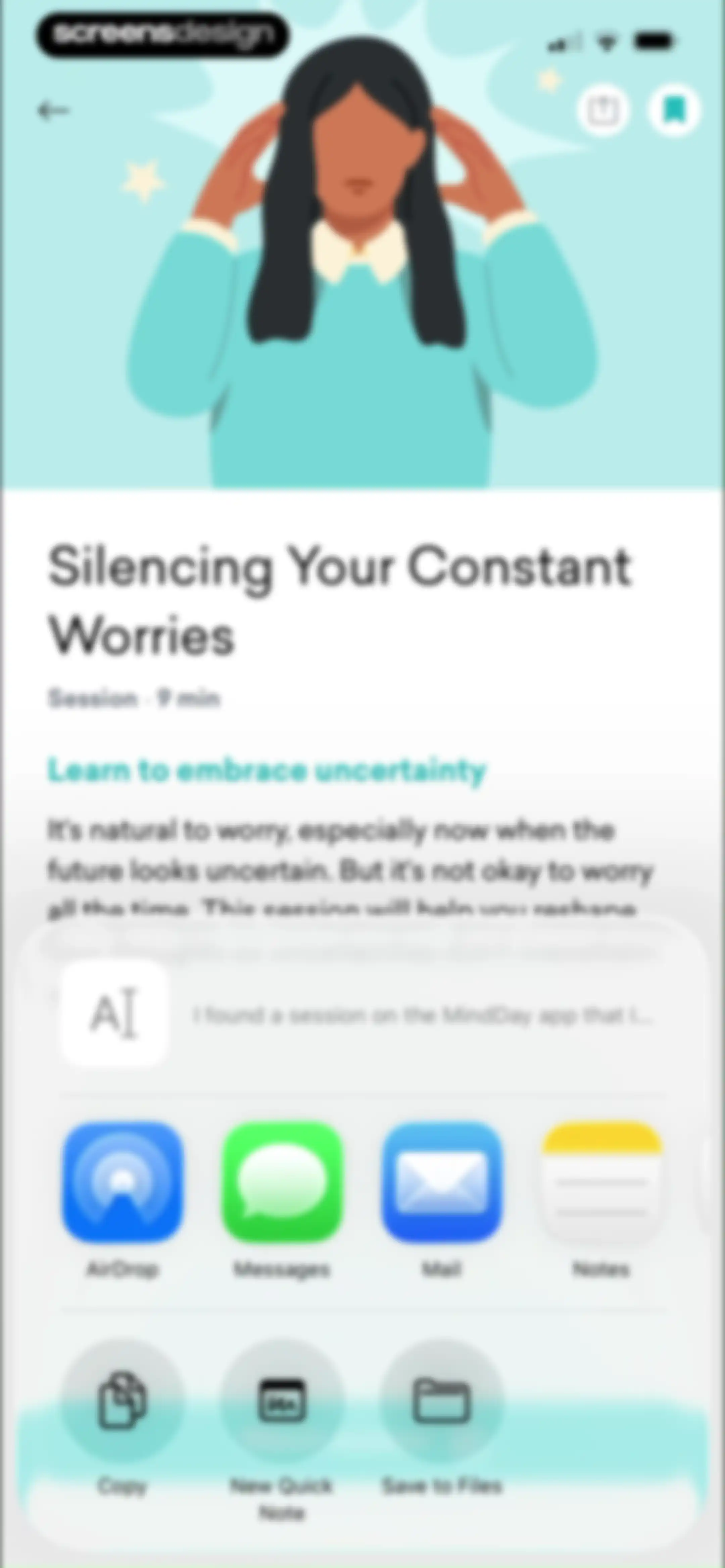 MindDay: Mental Health, Stress screen 95
