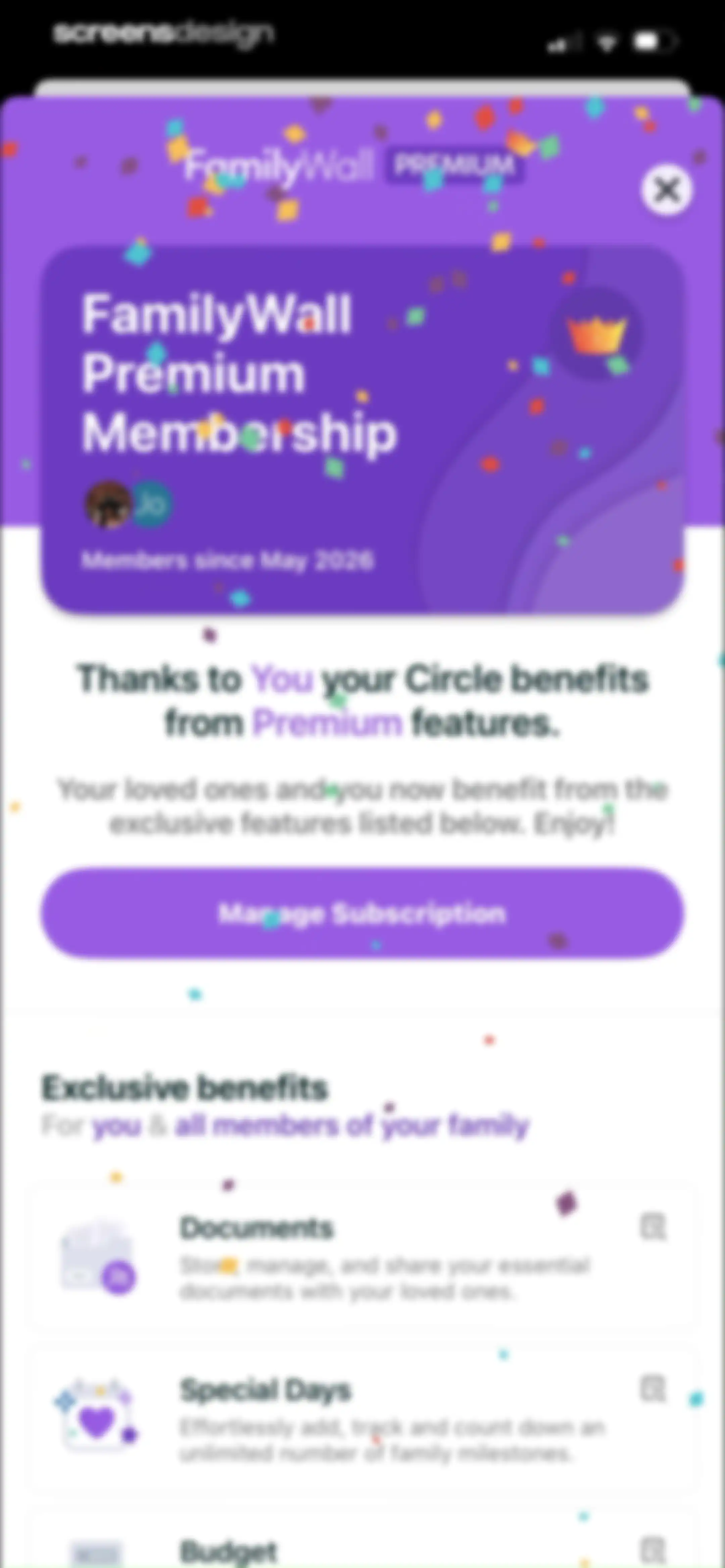 FamilyWall: Family Organizer screen 239