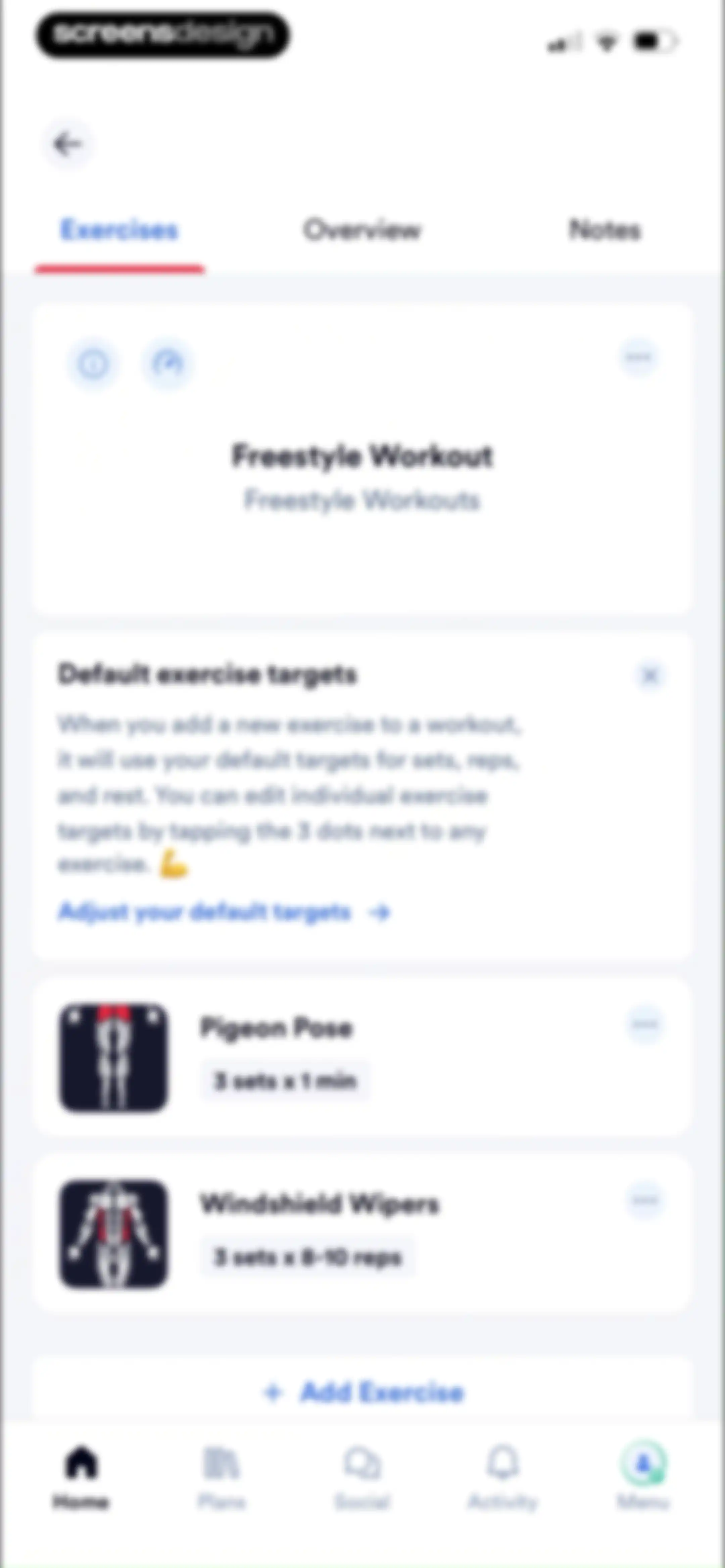 Caliber: Strength Training screen 69