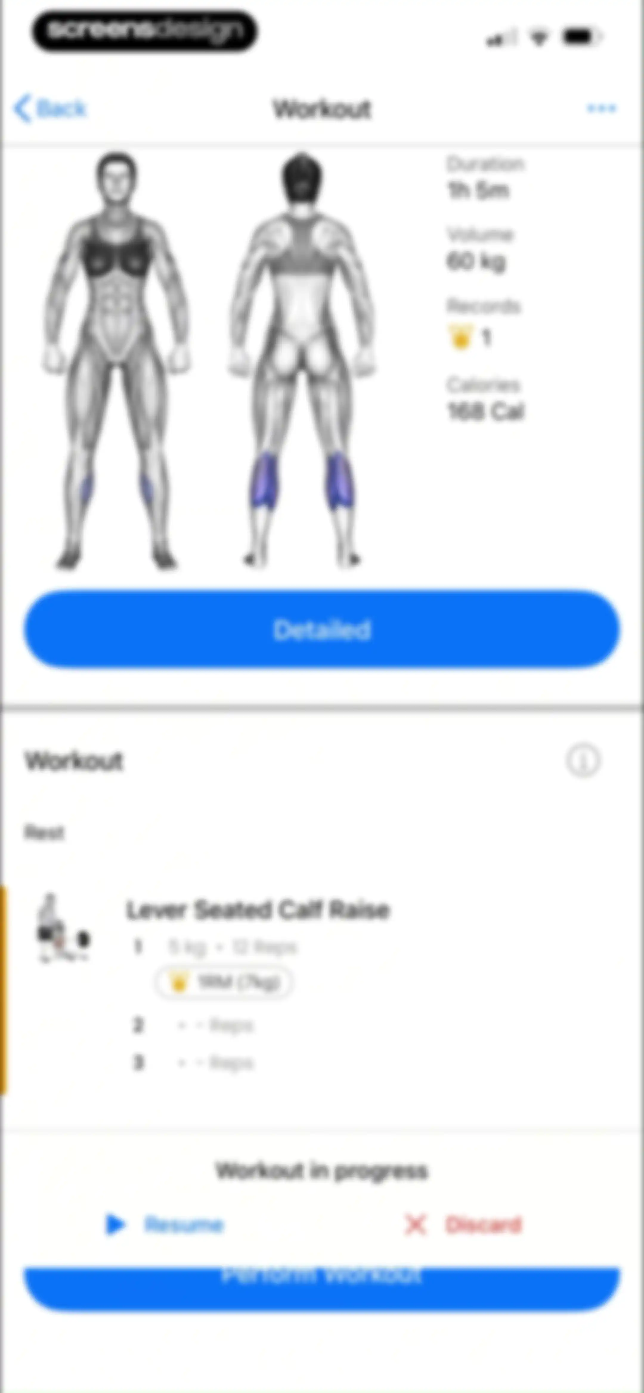 Lyfta: Gym Workout Tracker Log screen 119