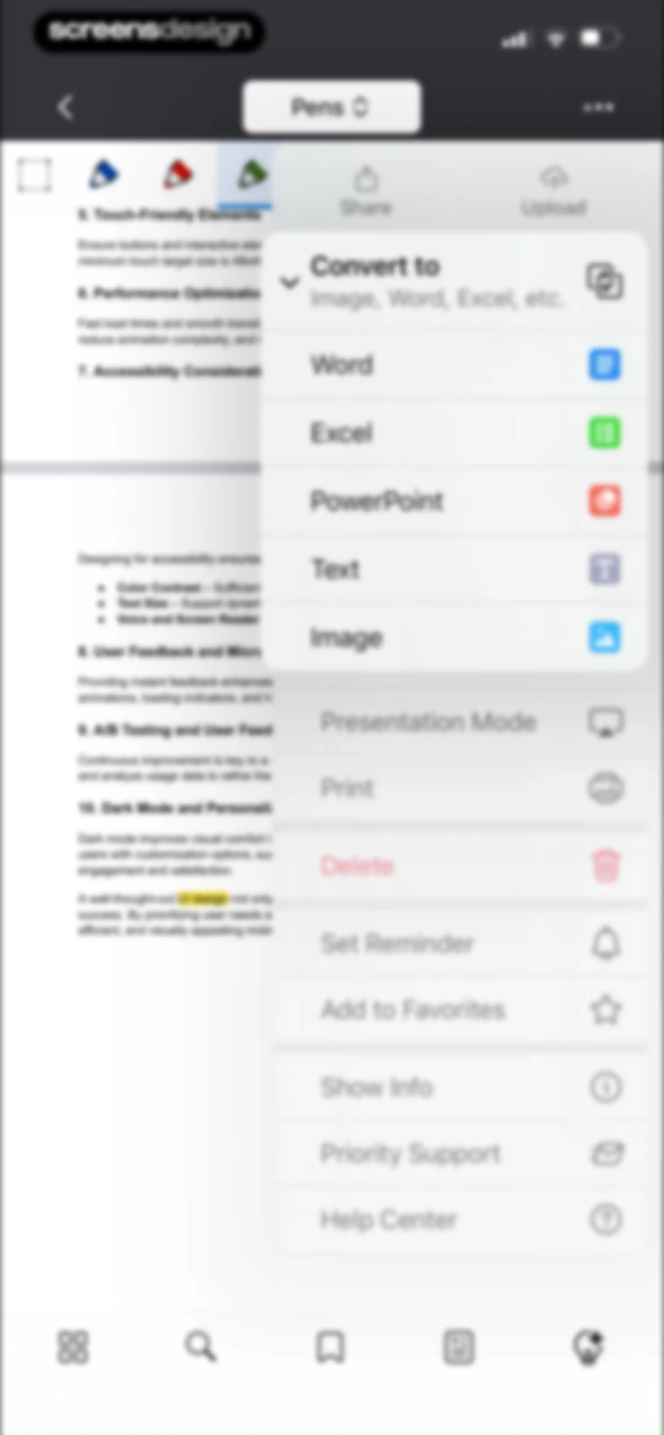 Documents: File Manager & Docs screen 101
