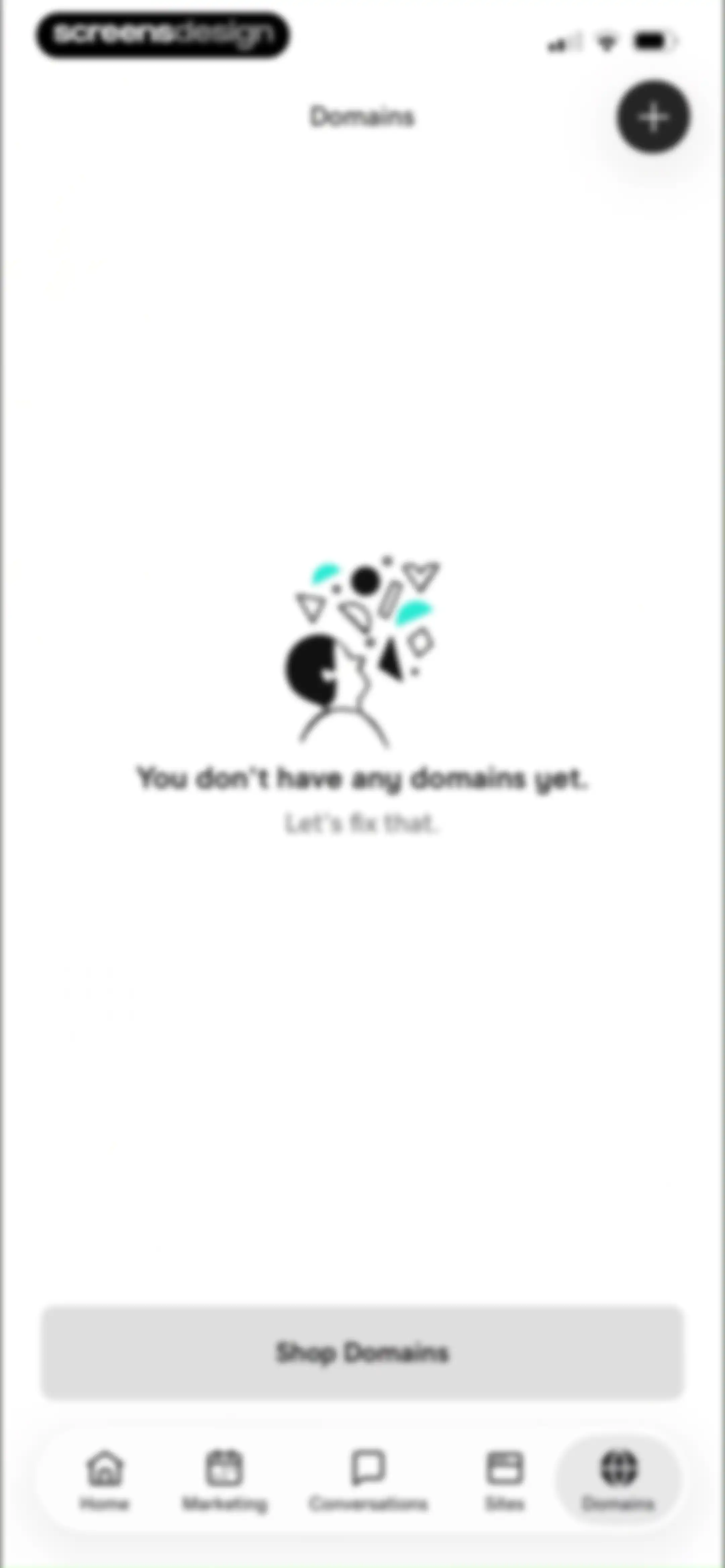 GoDaddy: Websites & Marketing screen 123
