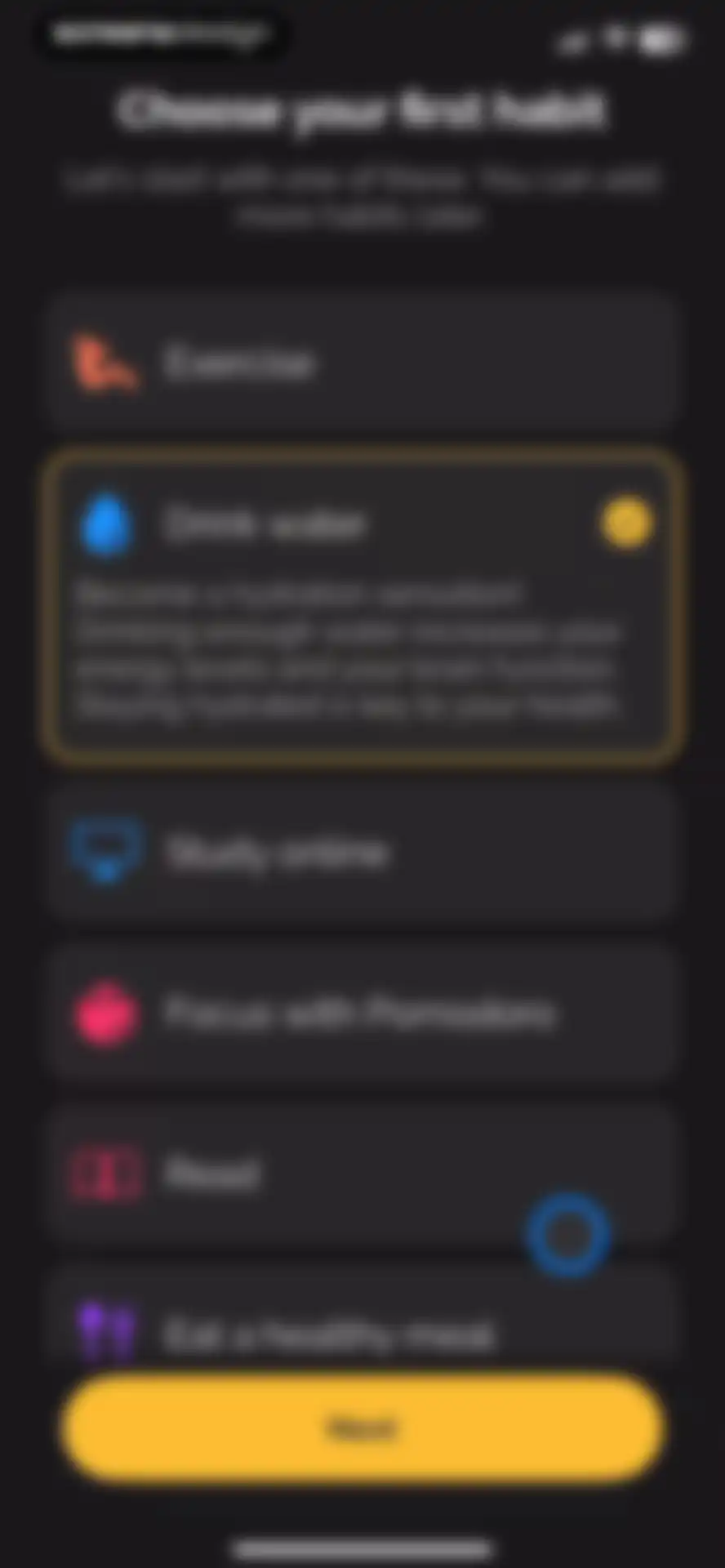 Productive - Habit Tracker screen 11