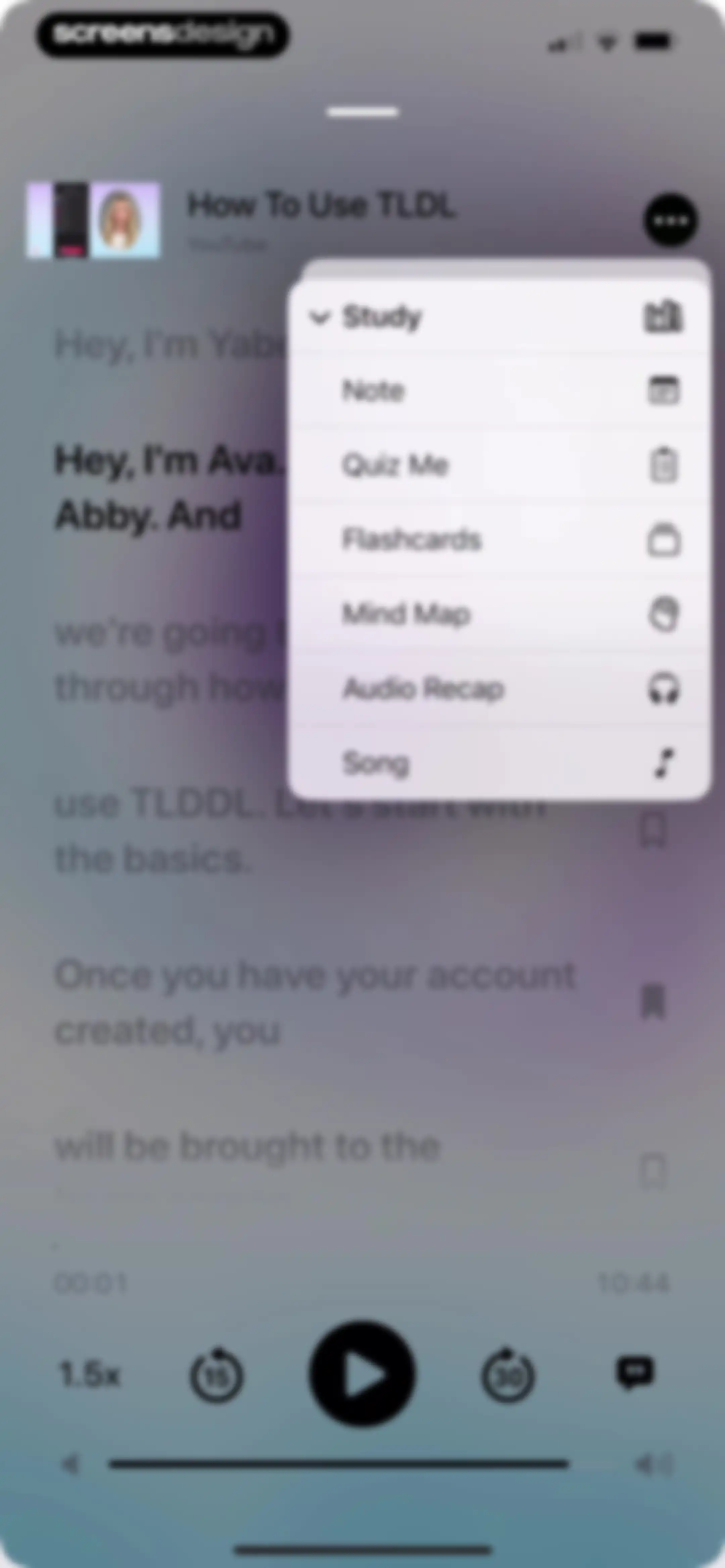 TLDL: AI Lecture Note Taker screen 76
