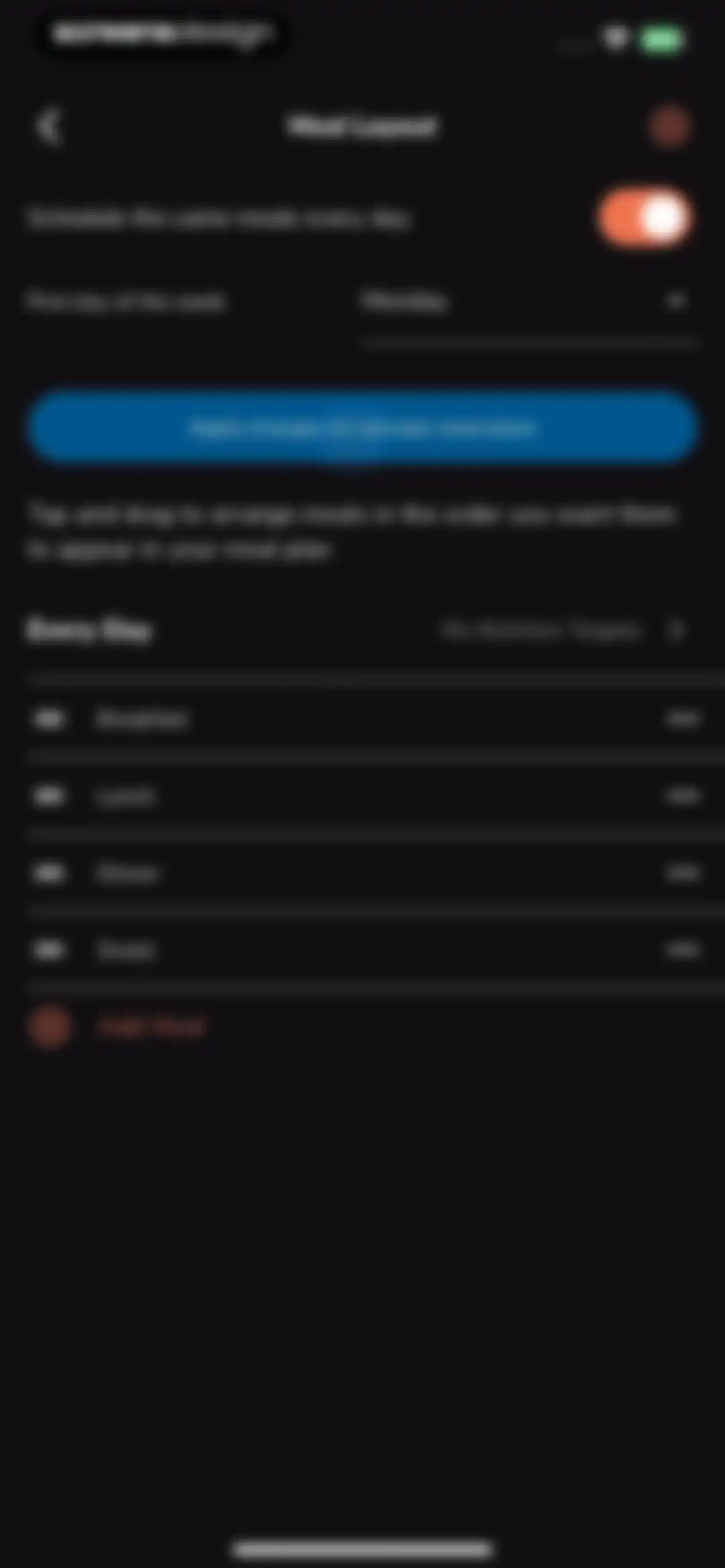 Eat This Much - Meal Planner screen 119