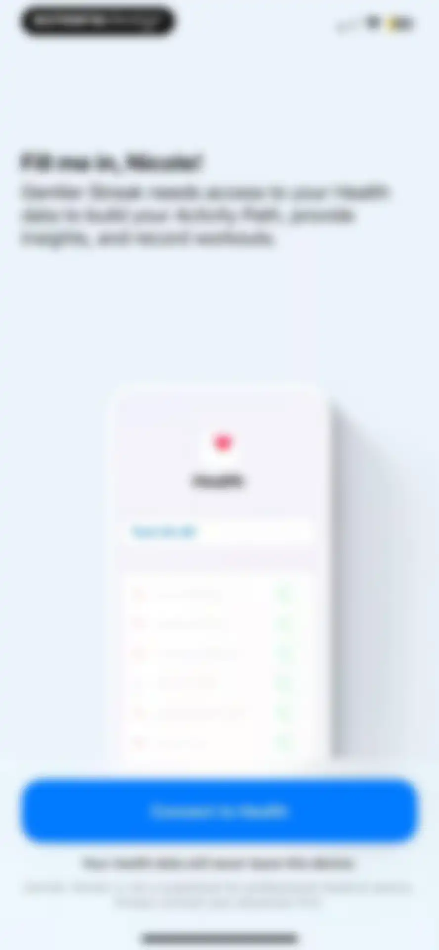 Gentler Streak Workout Tracker screen 9