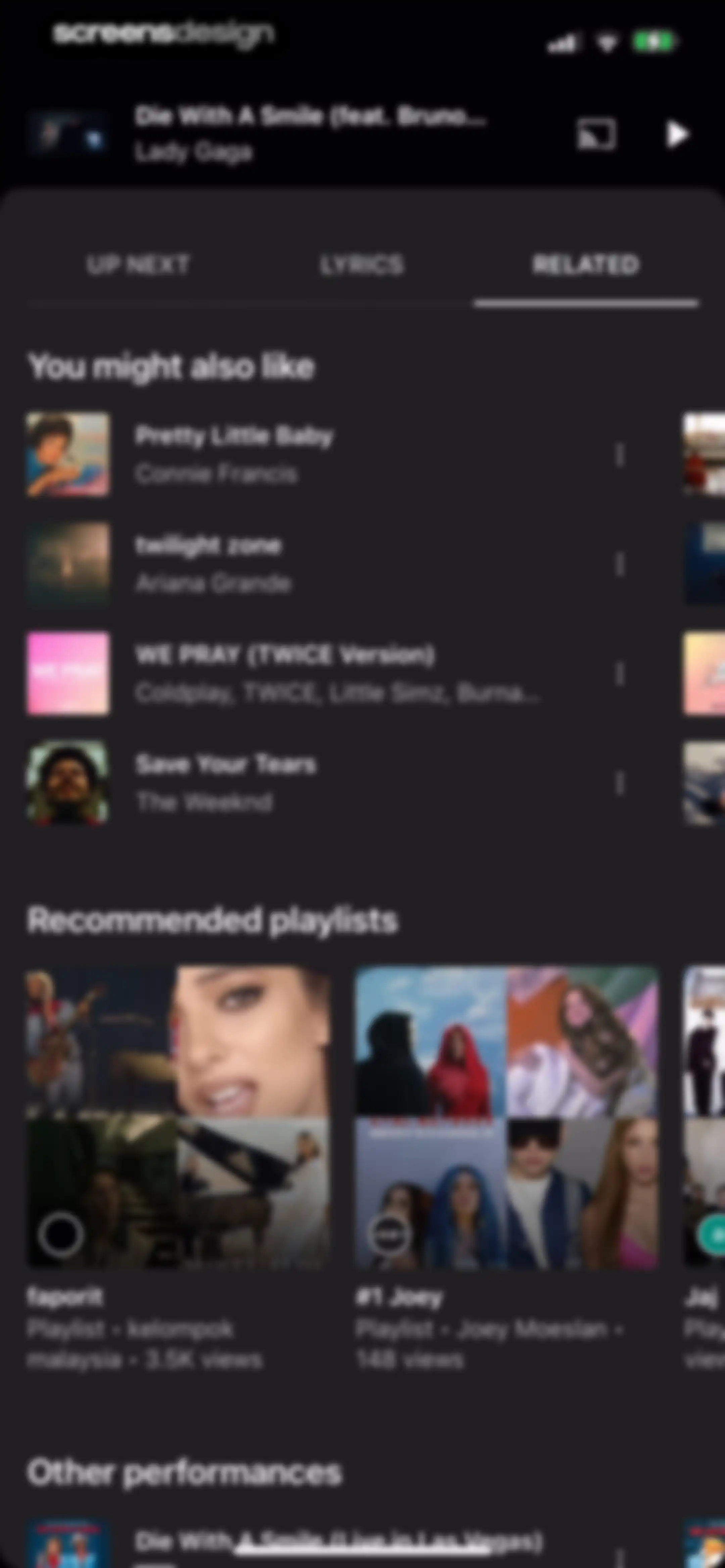 YouTube Music screen 45