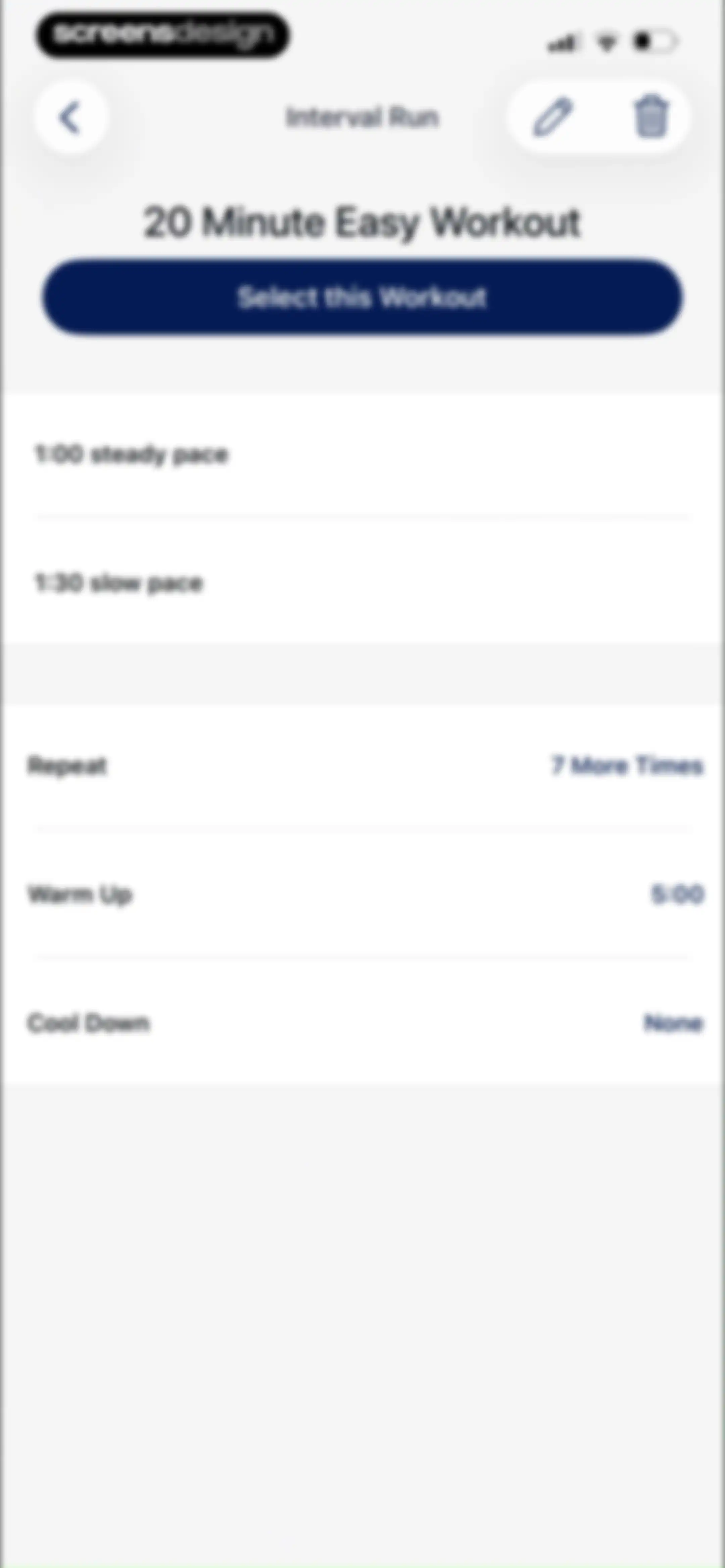 ASICS Runkeeper—Run Tracker screen 206