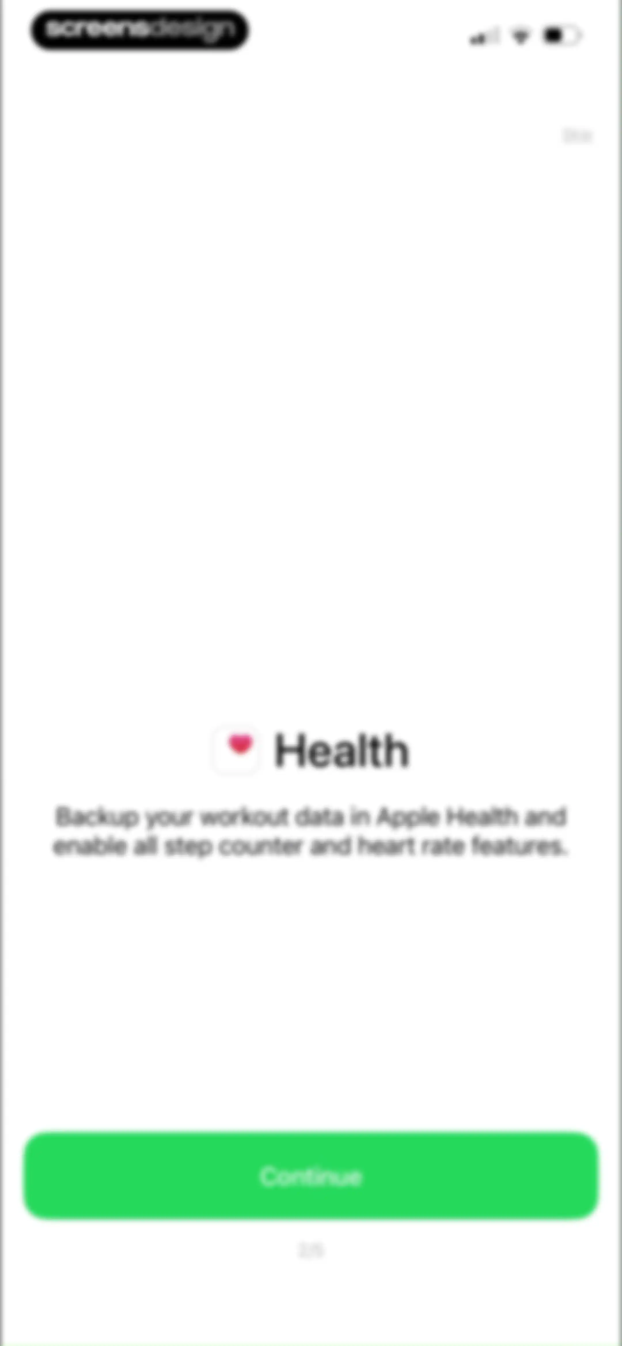 Running Walking Tracker Goals screen 7