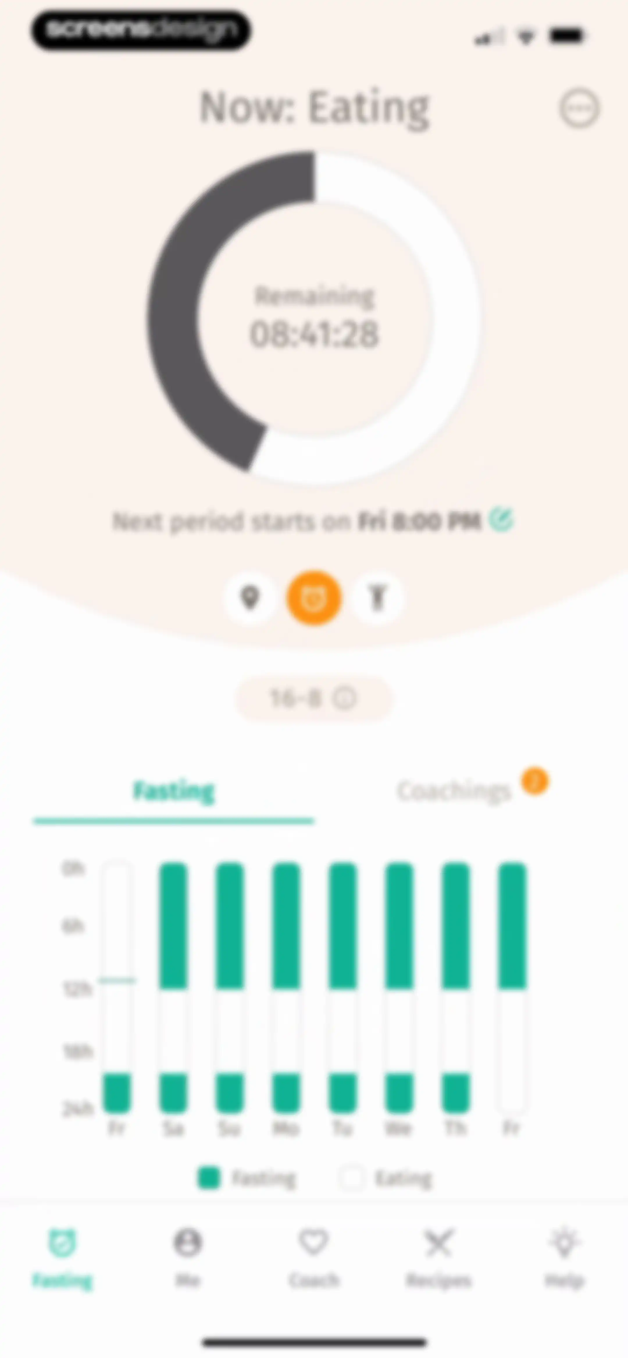 BodyFast: Intermittent Fasting screen 74