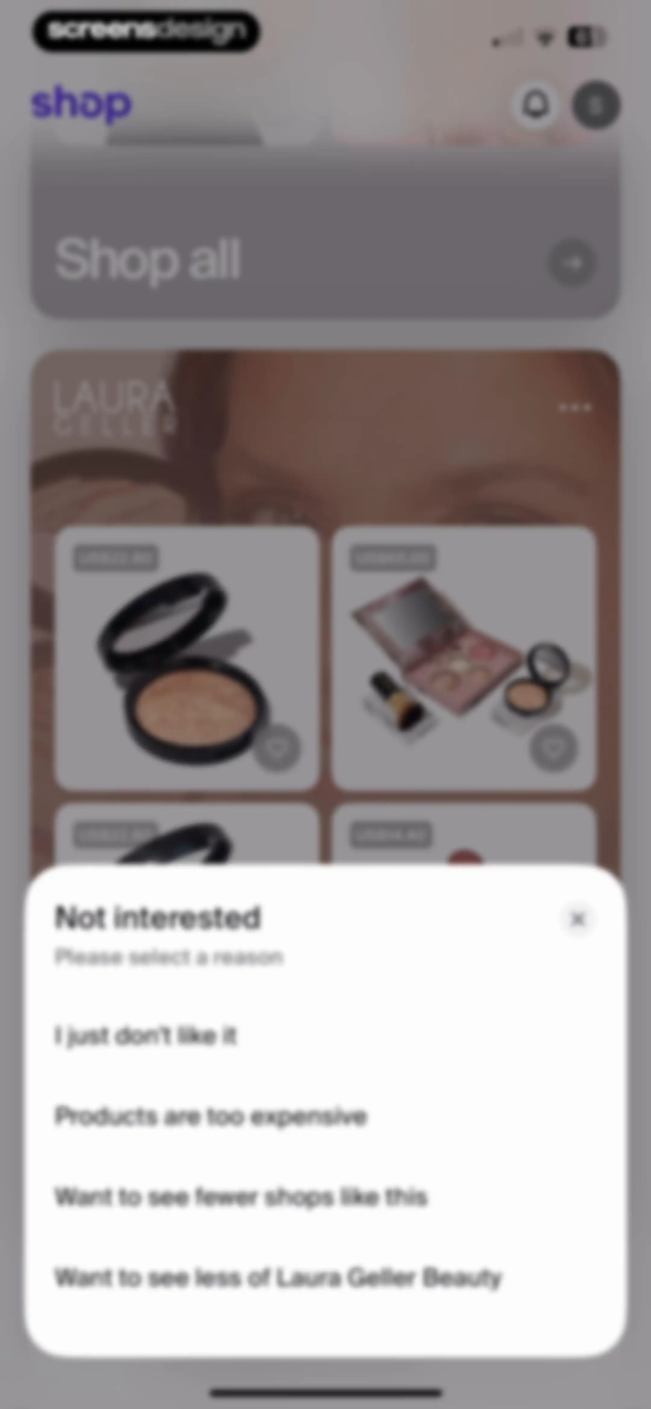 Shop: All your favorite brands screen 91