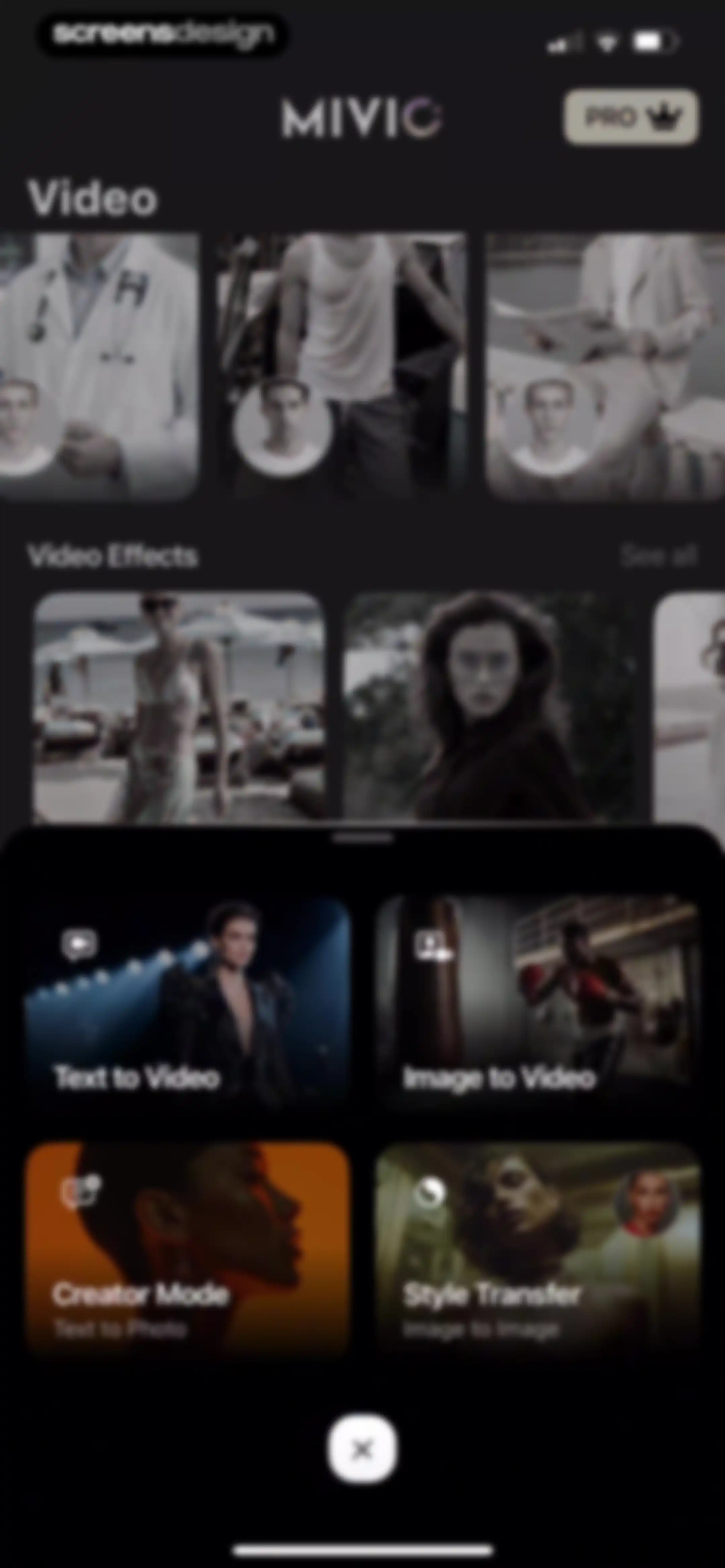 Mivio: AI Photo Video screen 42