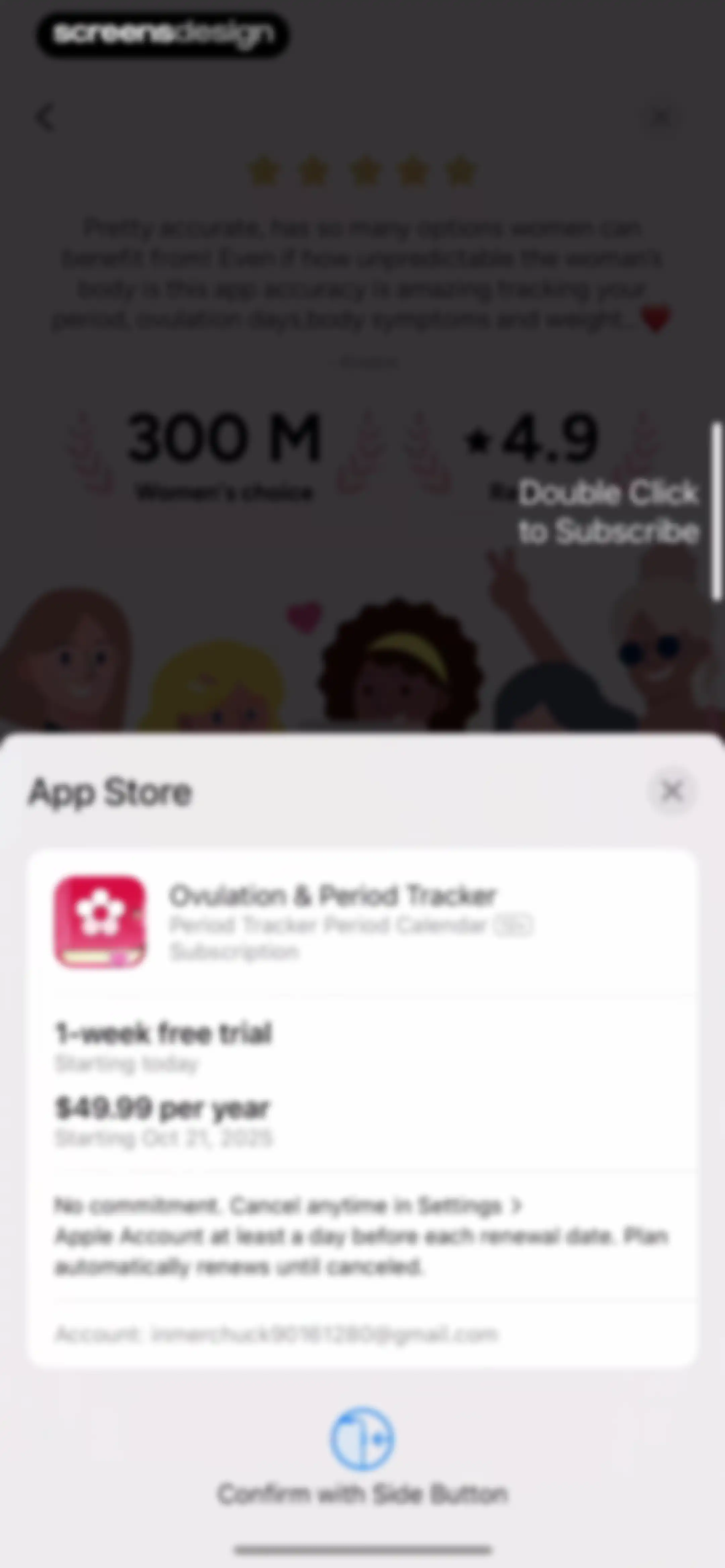 Period Tracker Period Calendar screen 31