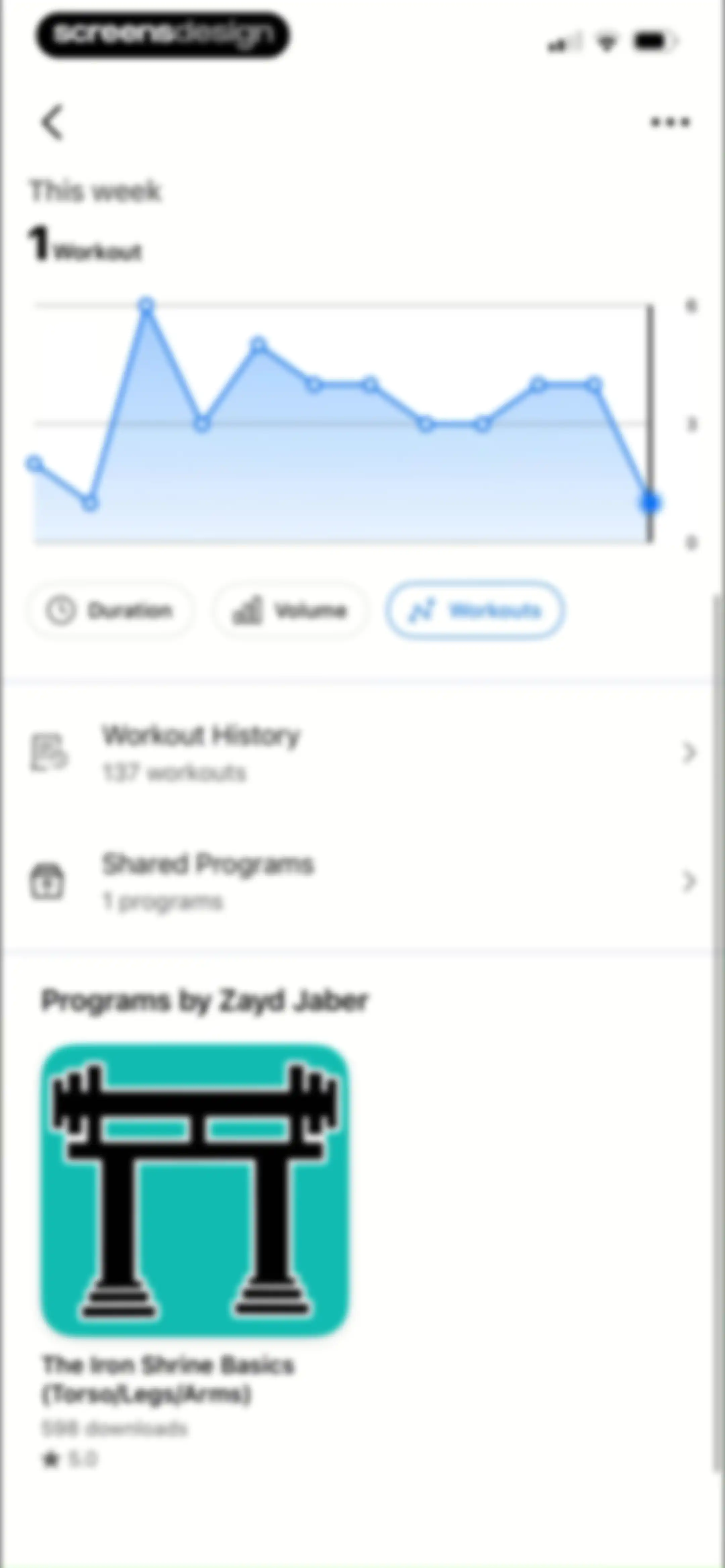 Lyfta: Gym Workout Tracker Log screen 233