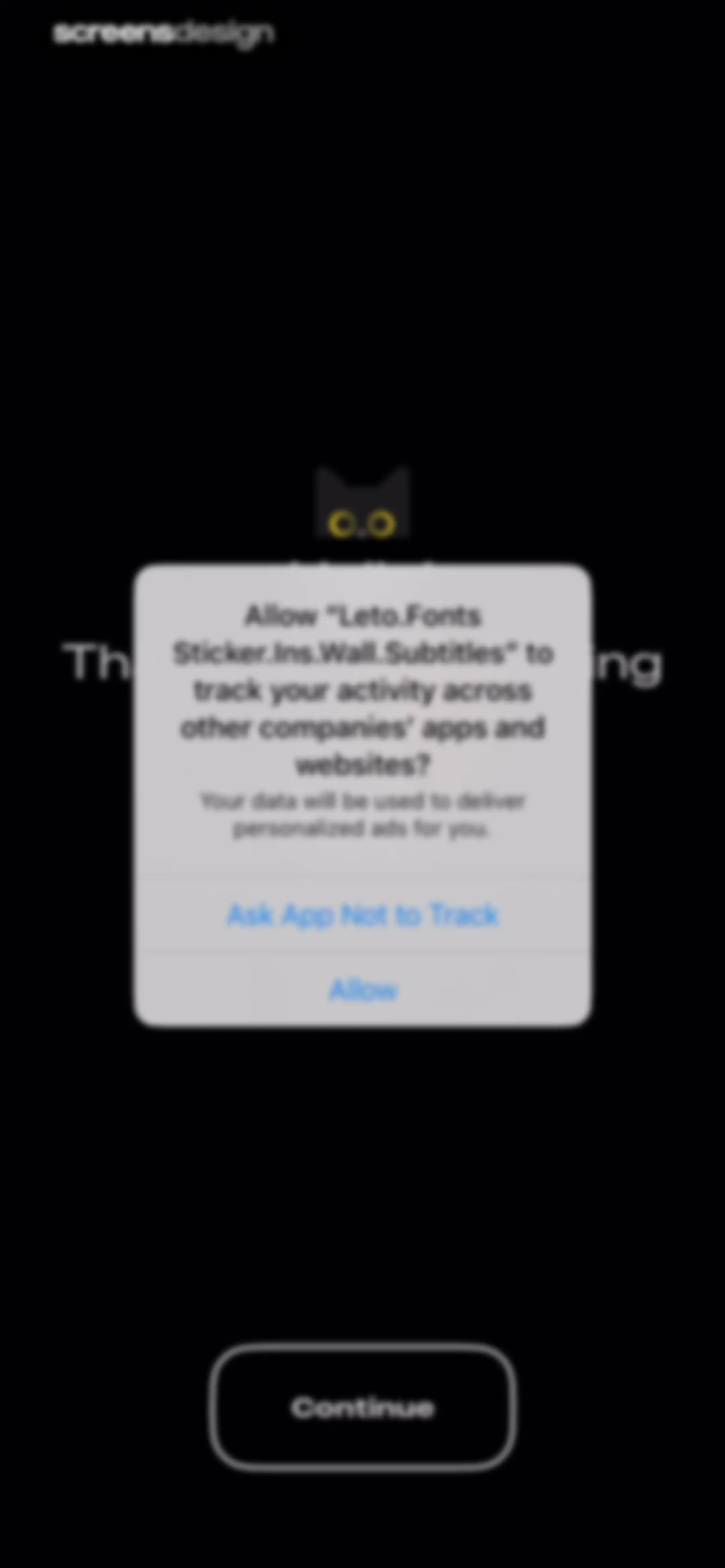 Leto: Font for Instagram Story screen 3
